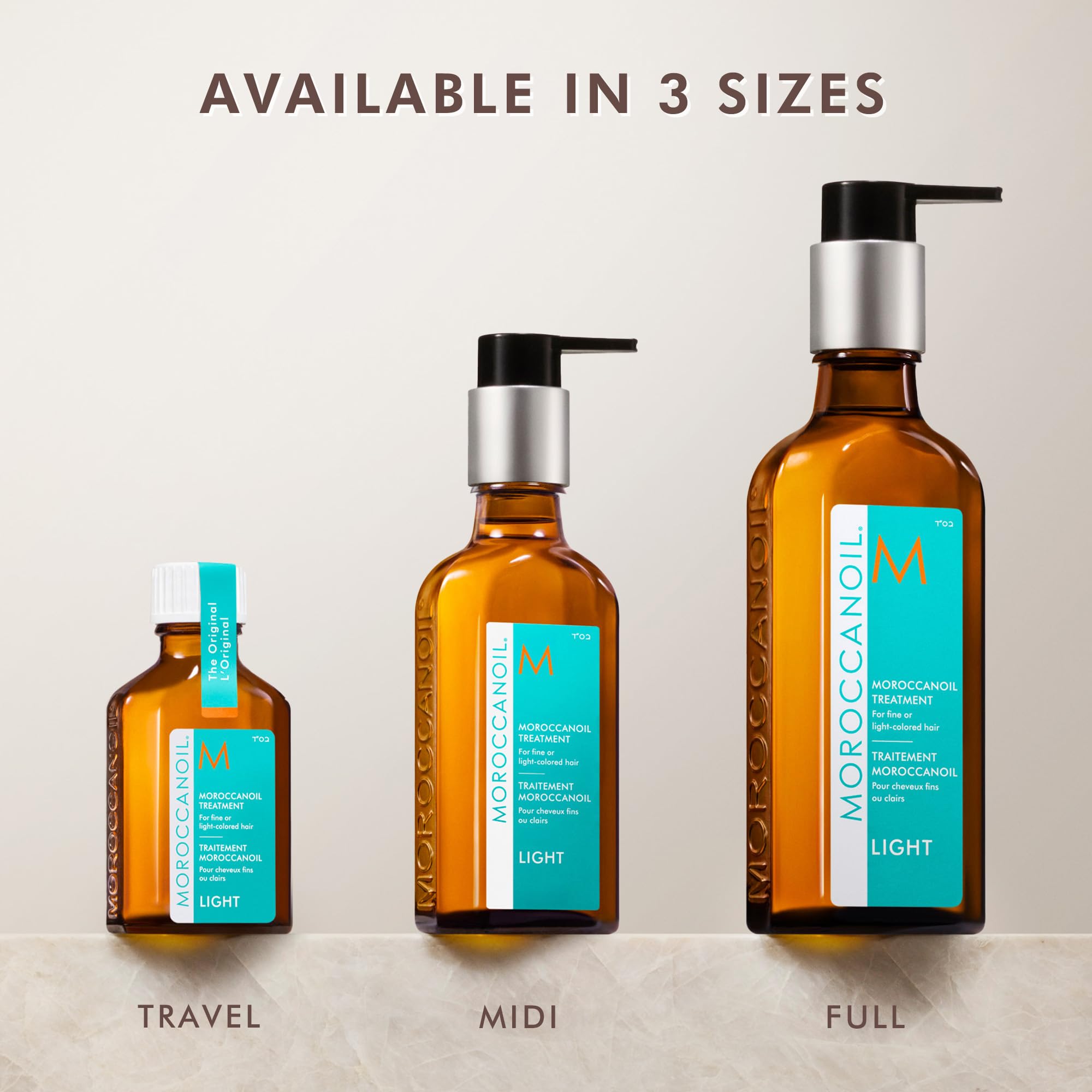 Moroccanoil Treatment Light Hair Oil - Premium Selection Official Imagery - 7