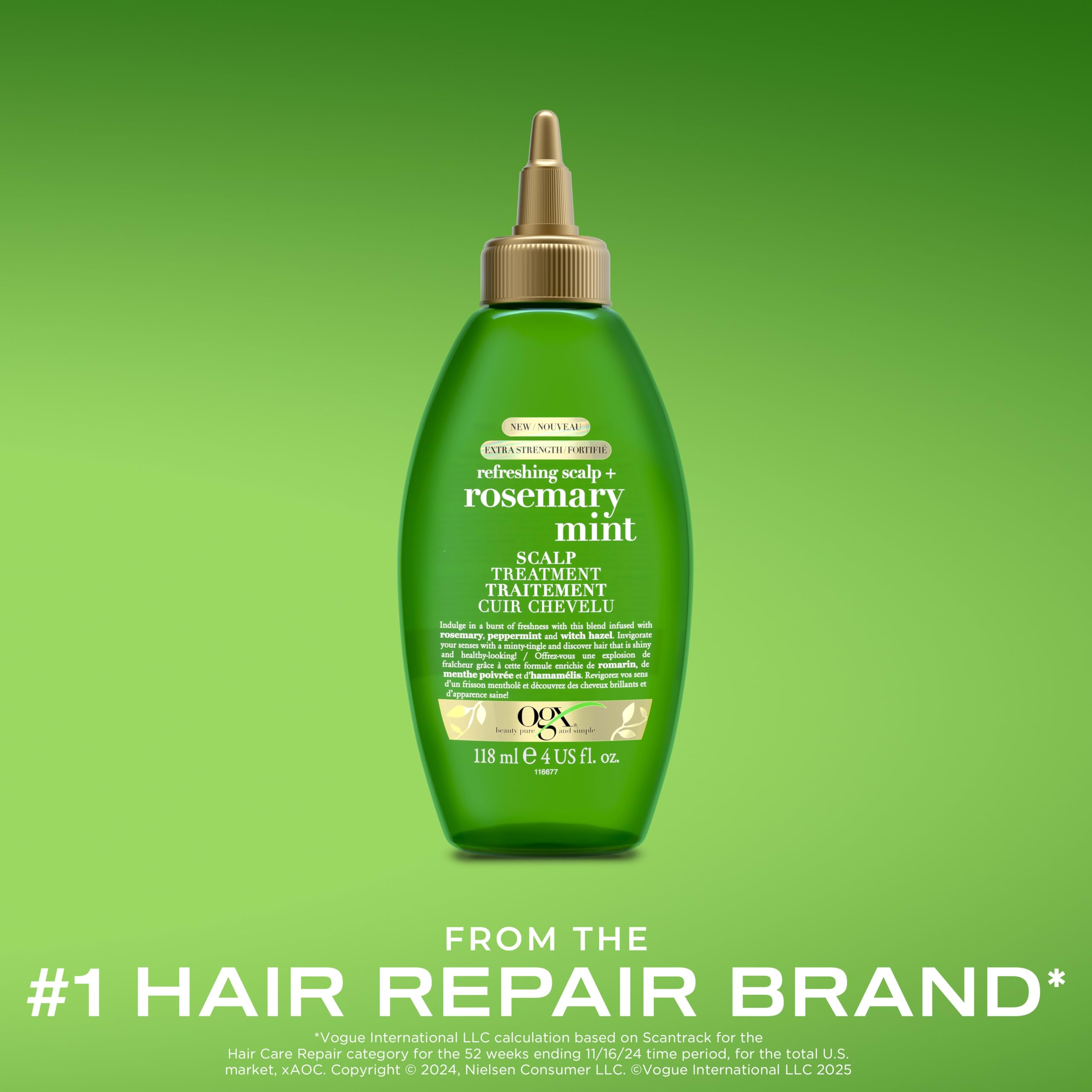 OGX Extra Strength Rosemary Mint Dry Scalp Treatment 4 fl oz