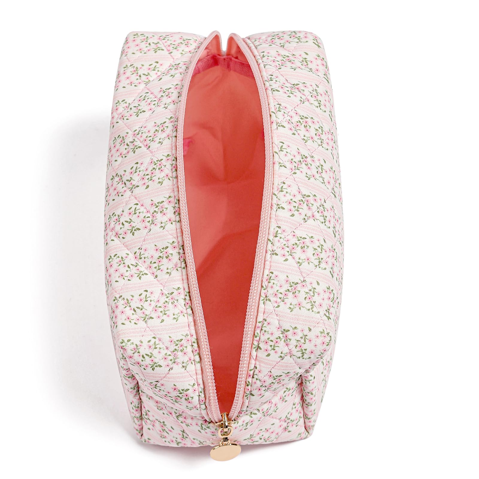 Makeup Bag Travel Cosmetic Bag for Women Girls Zipper Make - HHQQWZ Official Product Imagery - 4