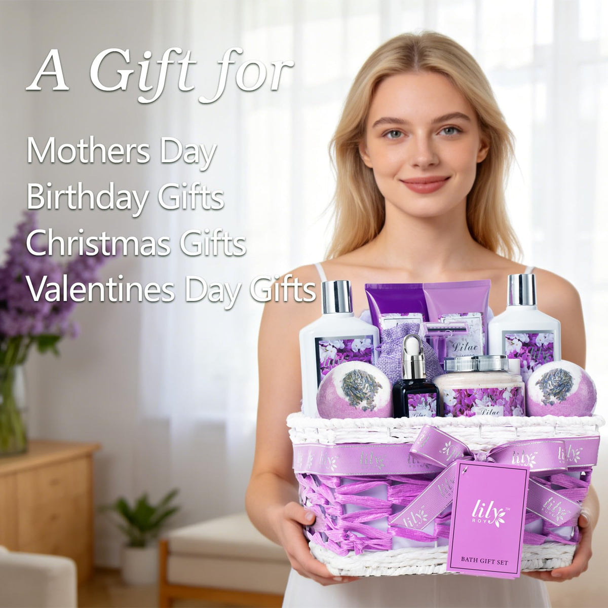 17Pcs Spa Gifts Spa Kit - LILY ROY Official Imagery - 3