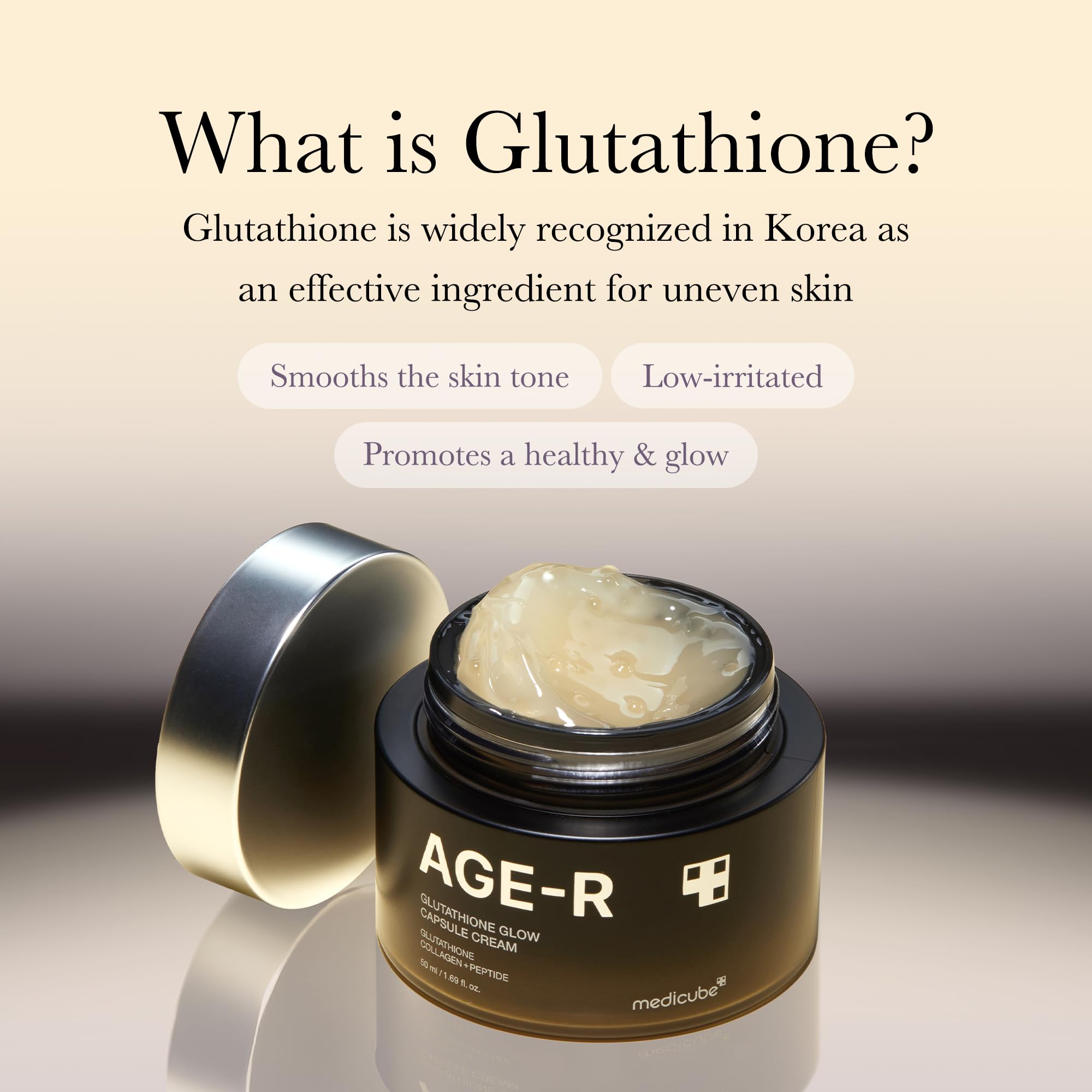 medicube AGE - R Glutathione Glow Capsule Facial Cream - medicube Official Product View 5