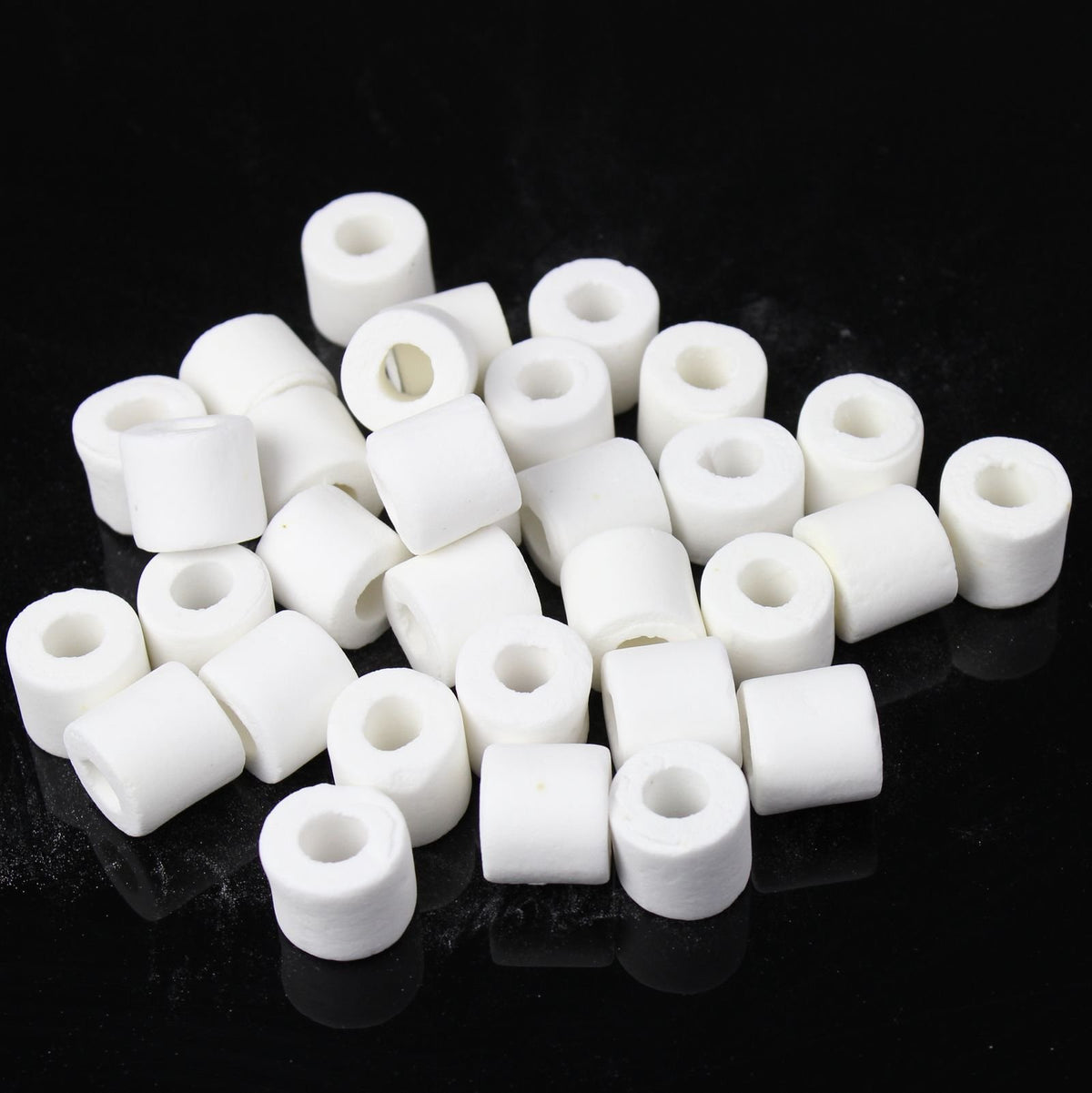 AQUANEAT Bio Ceramic Rings 6 lbs Aquarium Sump Filter Media - AQUANEAT Official Imagery - 4