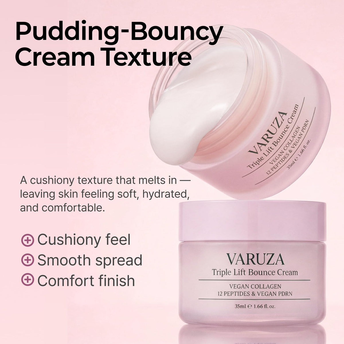 Triple Lift Bounce Cream 55ml Vegan Collagen 12 Peptides - varuza Official Imagery - 7