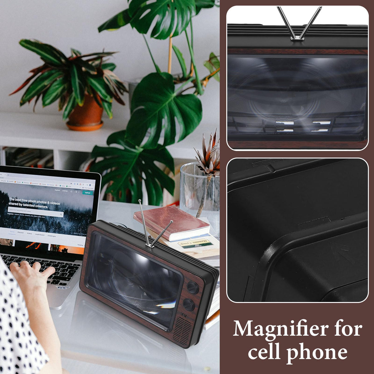 Retro TV Phone Screen Magnifier Smartphone Video Viewer - jojofuny Official Imagery - 8