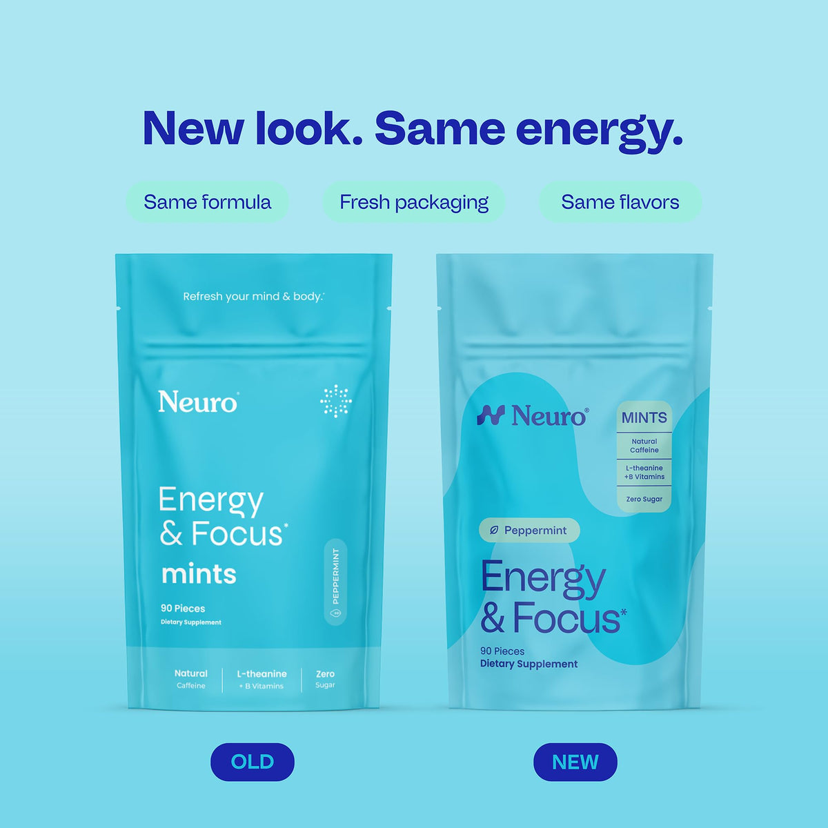 Neuro Energy Focus Mints Peppermint 90 Count - Neuro Official Imagery - 3