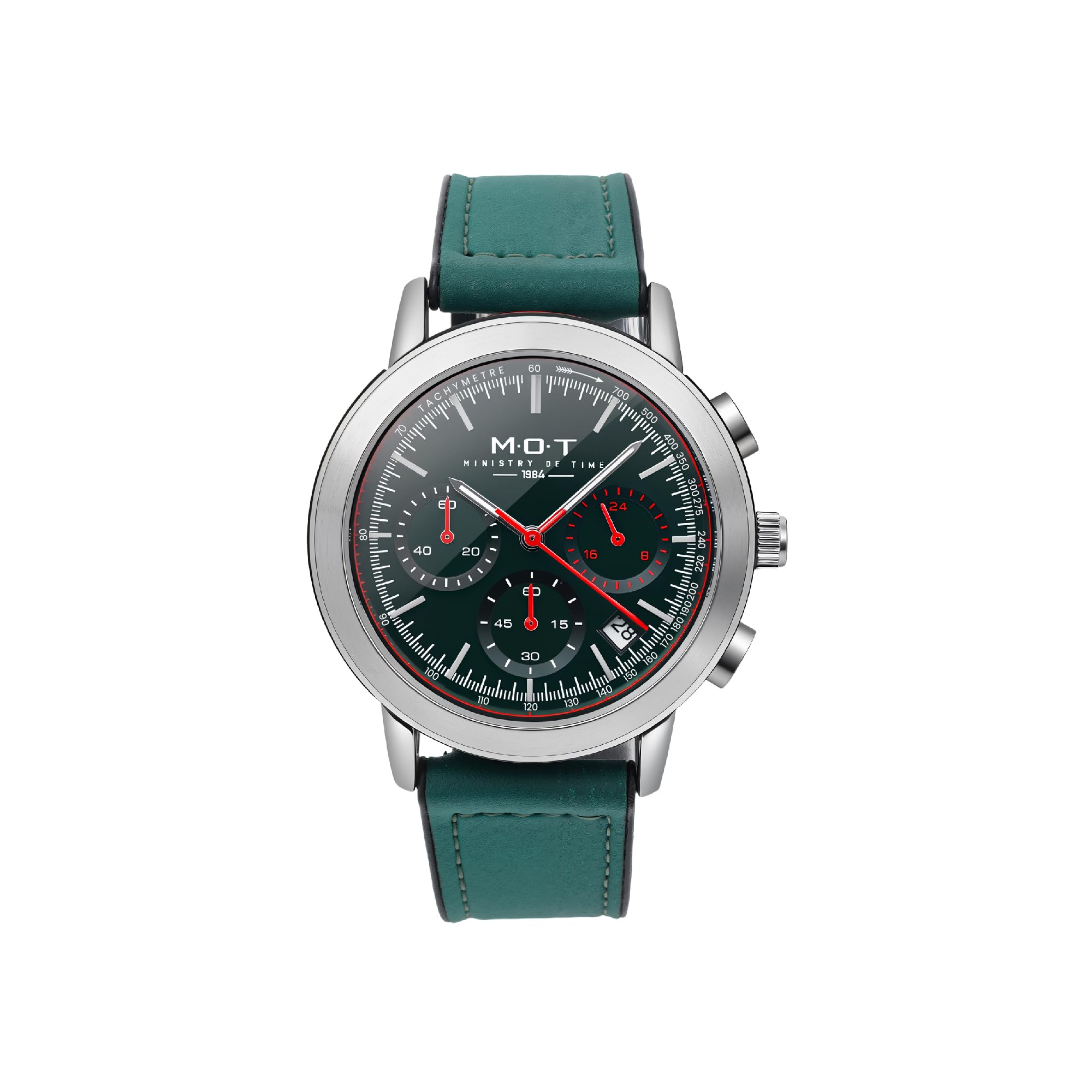 M.O.T Chronometer Watch - 39mm, Unisex, Quartz Movement, - Product Imagery