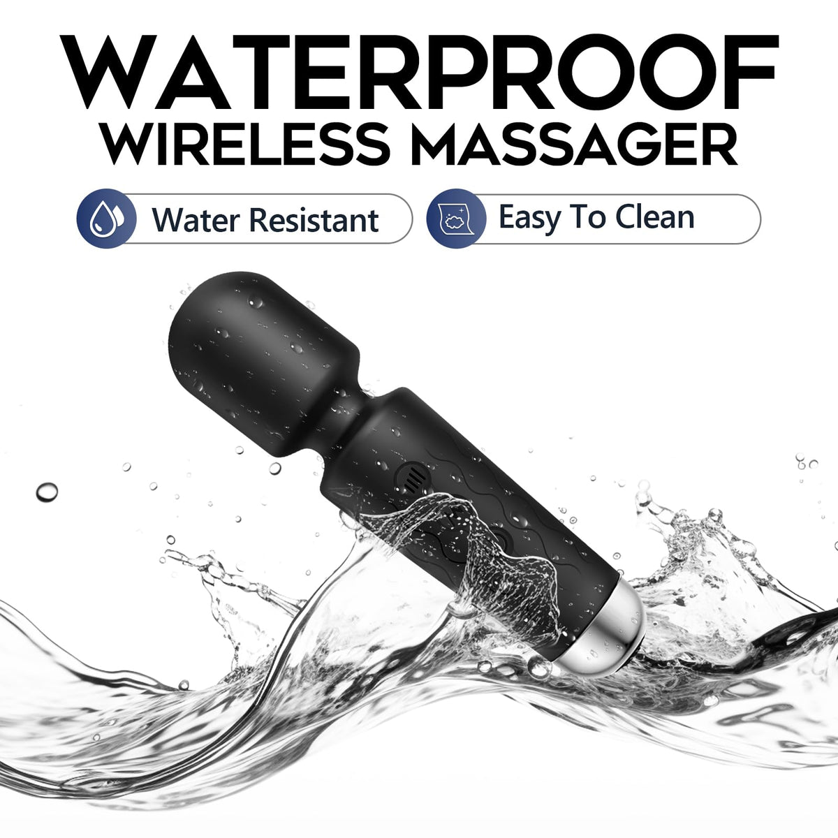 Personal Massager Handheld Micro Wireless Massager Small - Naetxoa Official Imagery - 5