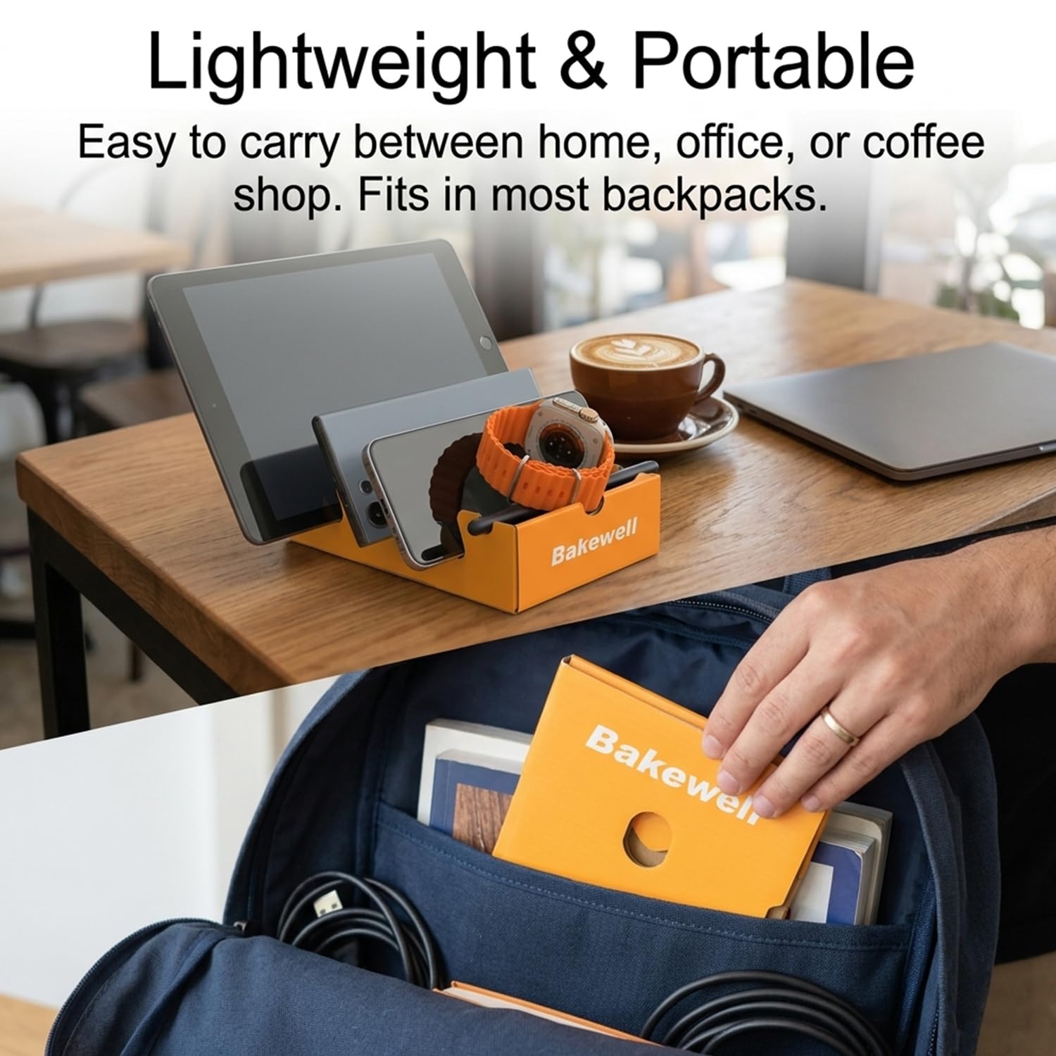 Bakewell 3-Pack Laptop, Phone & Pen Desktop Holder