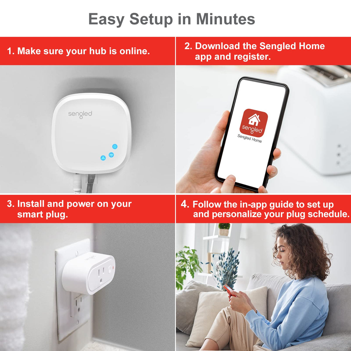 Sengled Use Products Compatible with Alexa and Google - Sengled Official Imagery - 7