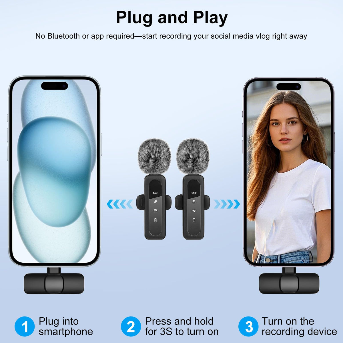 Content Creator Vlogging Kit for iPhone Android 70 inch Auto - YUANRAN Official Imagery - 5