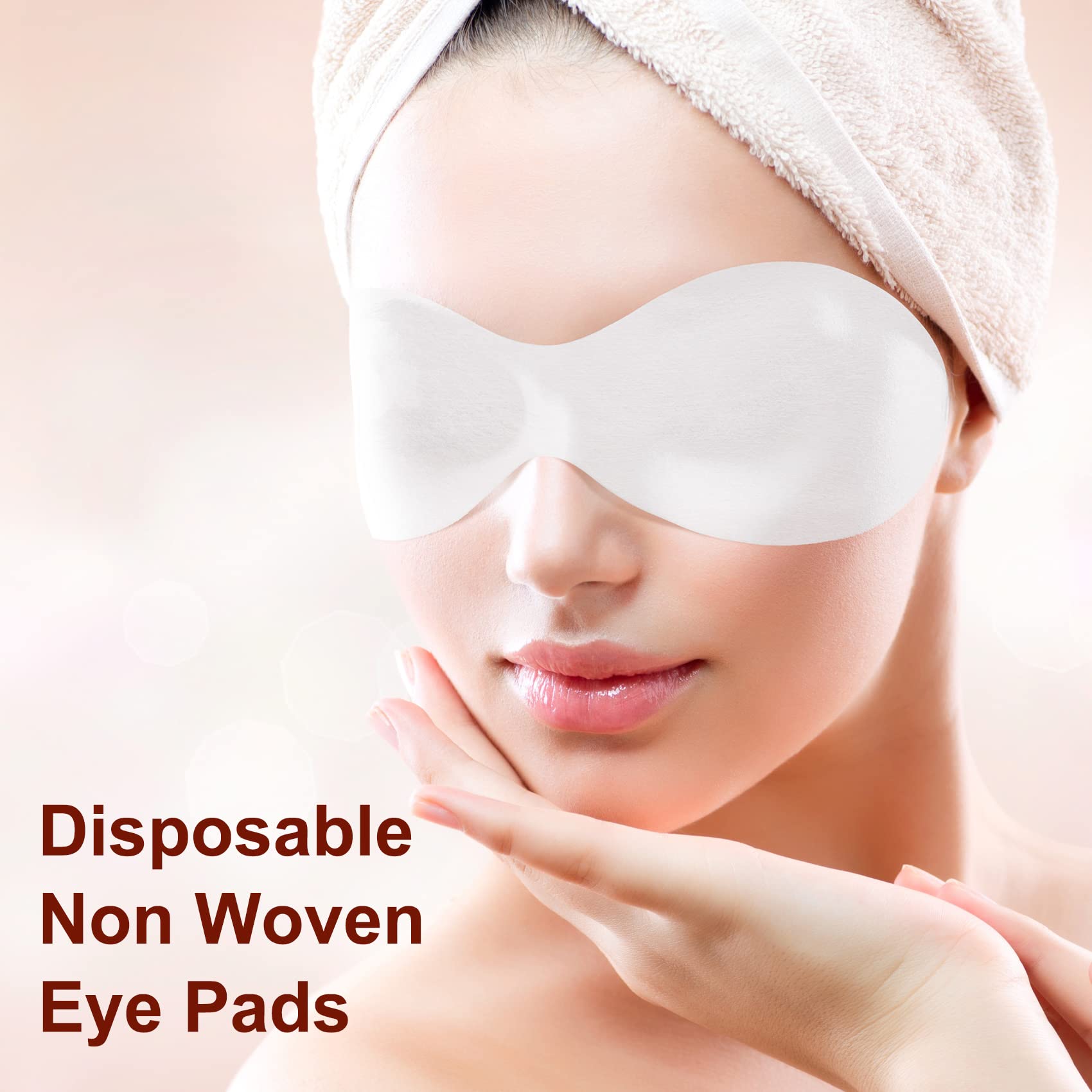 Joez Wonderful 50 Sheets Disposable Eye Mask Paper, White - Joez Wonderful
