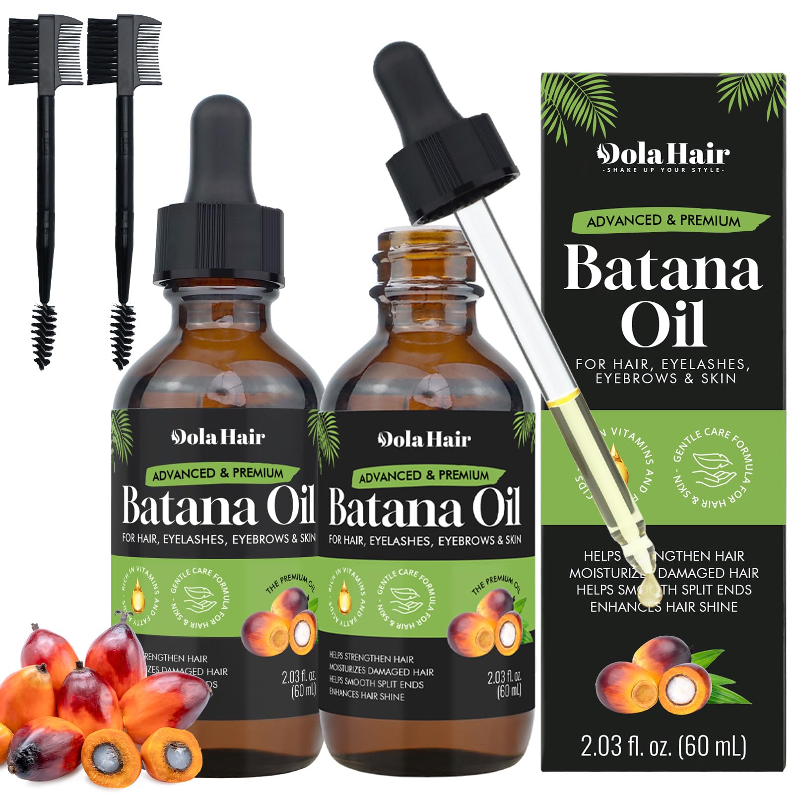 Dolahair Batana Oil for Hair, Scalp & Skin, Natural Elaeis Oleifera Kernel Oil, - Dolahair Official Product View 10