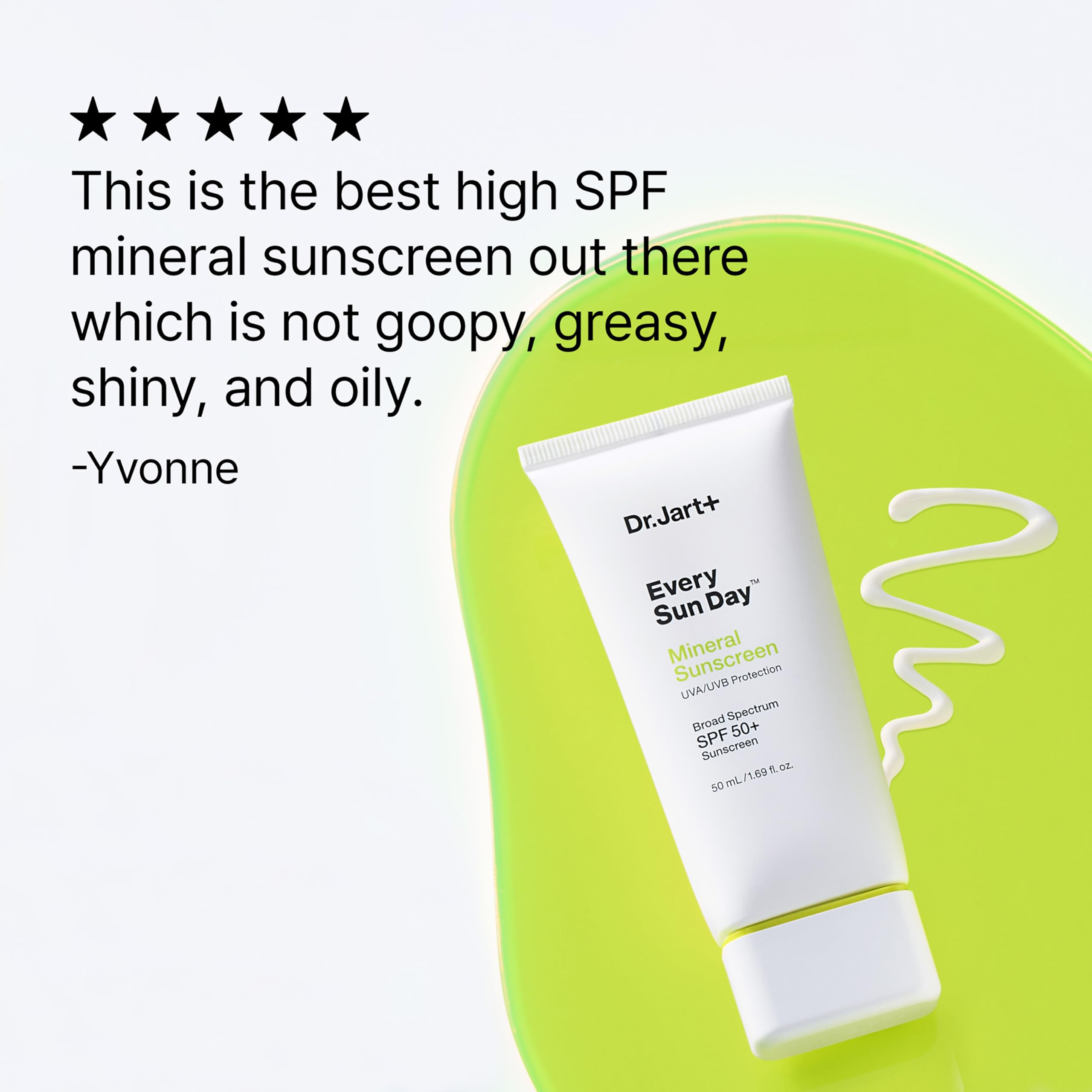 Dr Jart Every Sun Day Mineral Korean Sunscreen SPF 50 for - Premium Selection Official Imagery - 8