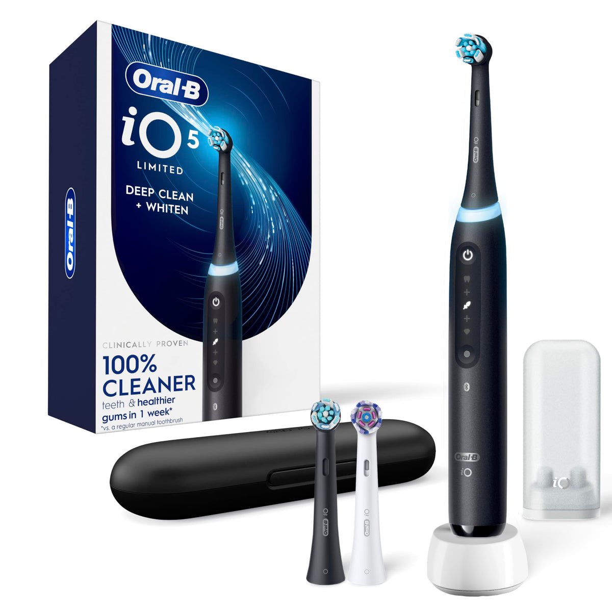 Oral B Rechargeable Electric Toothbrush iO5 Limited Deep - Oral-B Official Imagery - 2