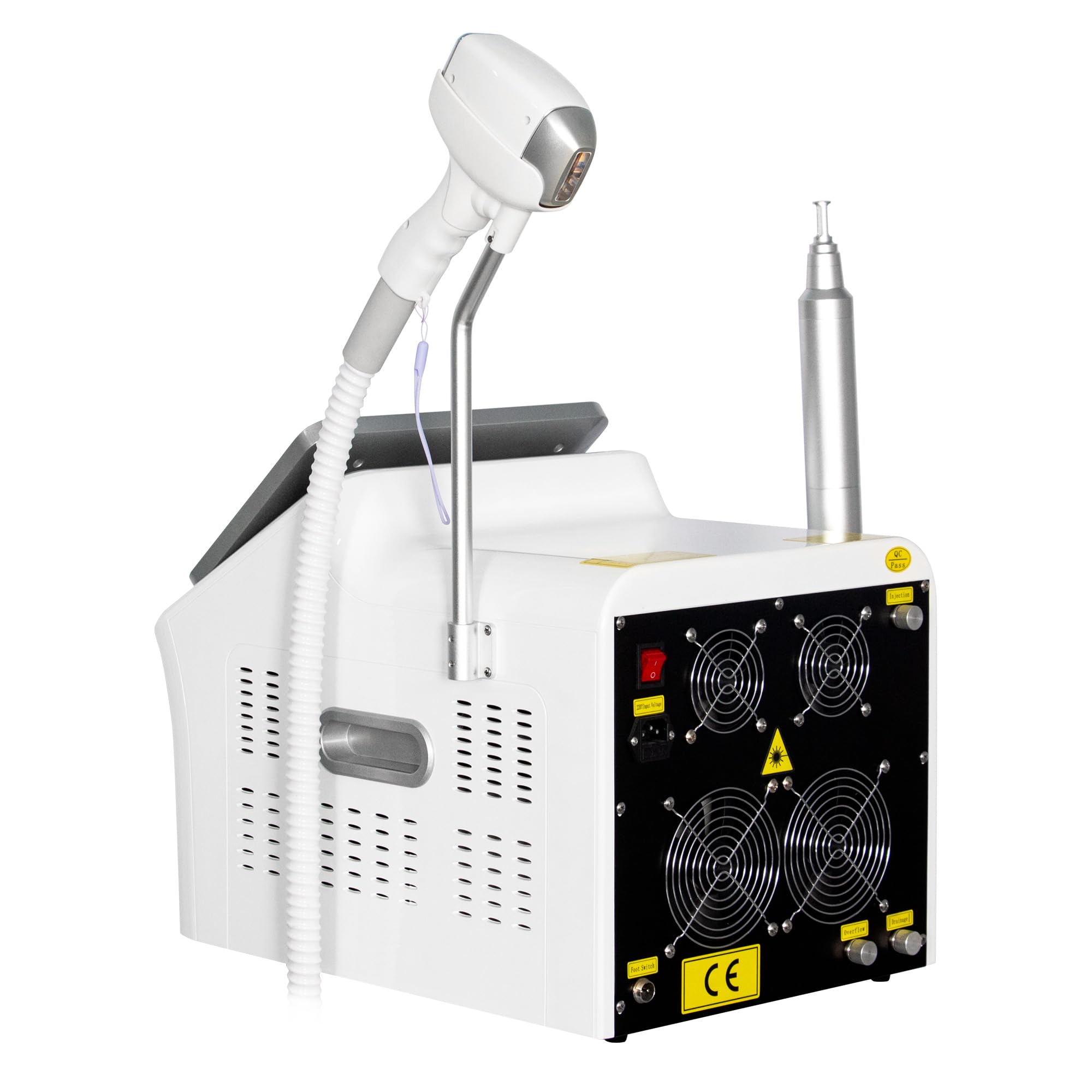 16 Bars 2-IN-1 Hair Removal Machine With Magnetic Head 4 Wavelengths