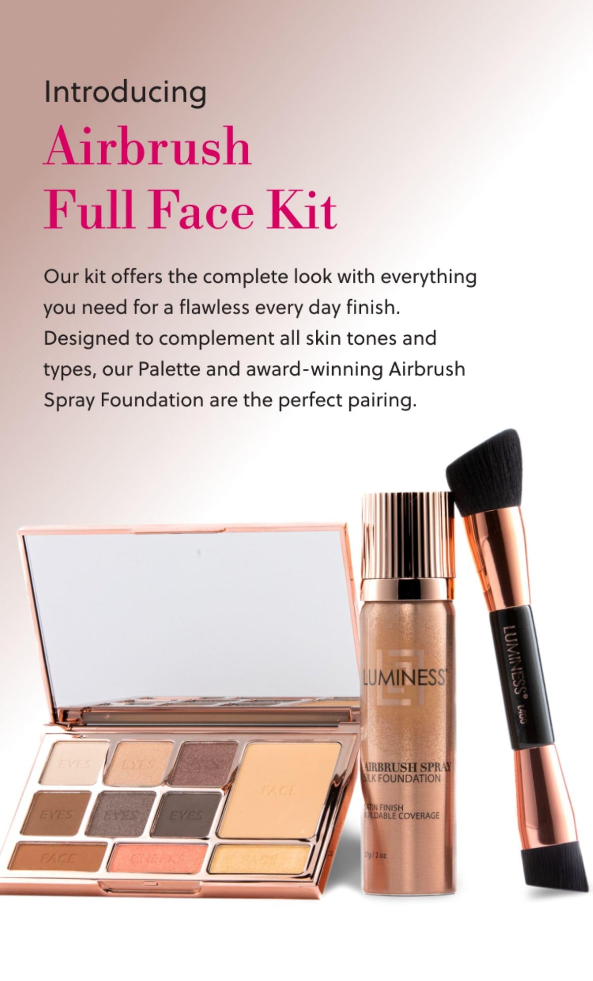 LUMINESS Face Time All In One Makeup Kit - LUMINESS Official Imagery - 3