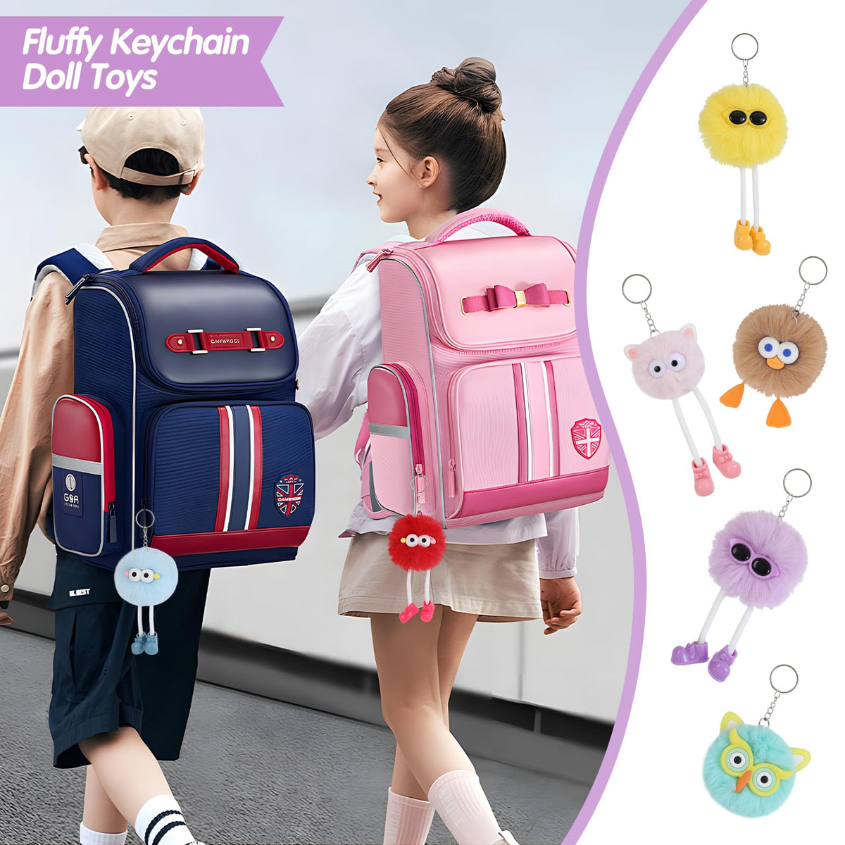 24 PCs Party Favors Keychains - OMyFav Official Imagery - 6