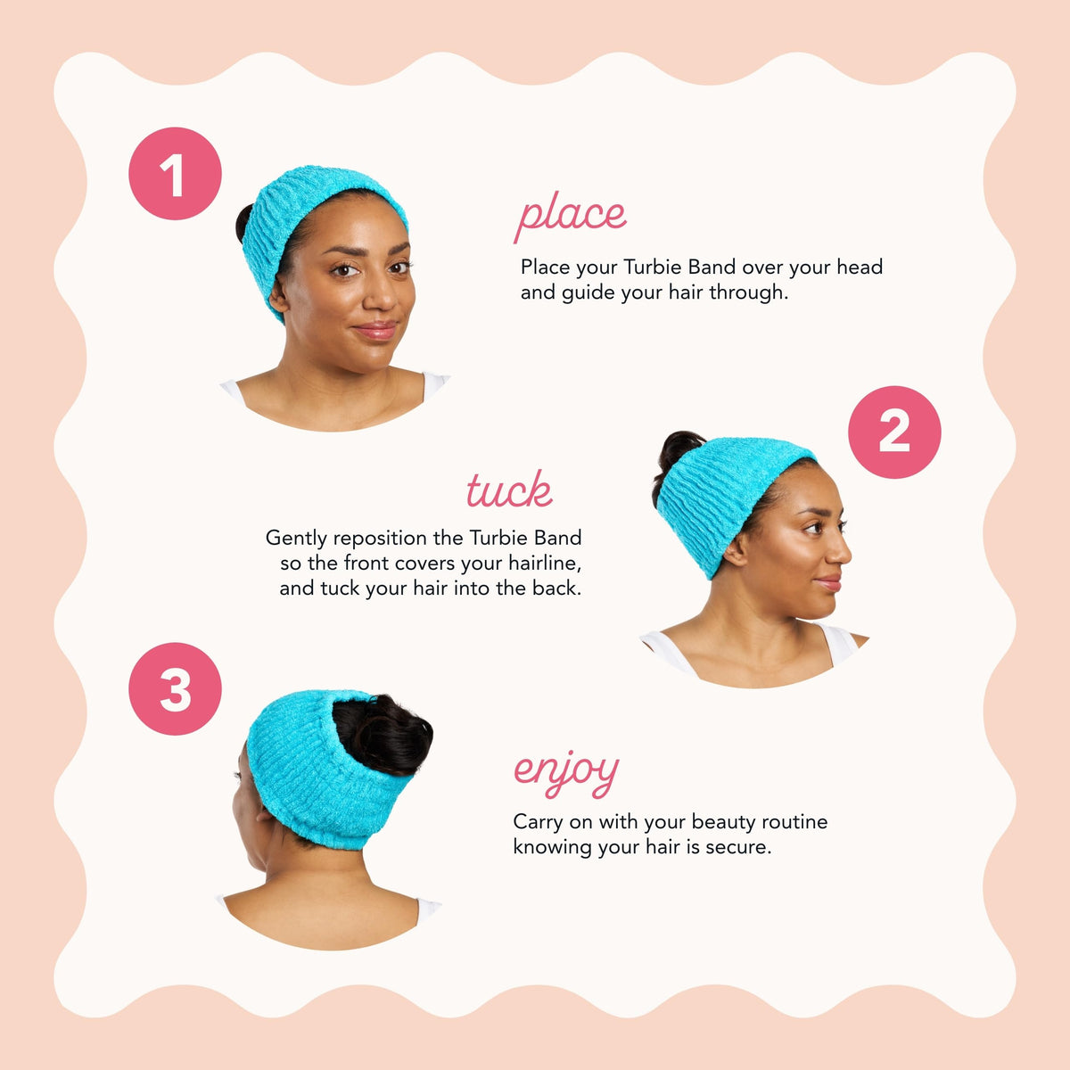 Turbie Twist 2 Pack Turbie Band and 4 Pack Turbie Wrist - Turbie Twist Official Imagery - 5