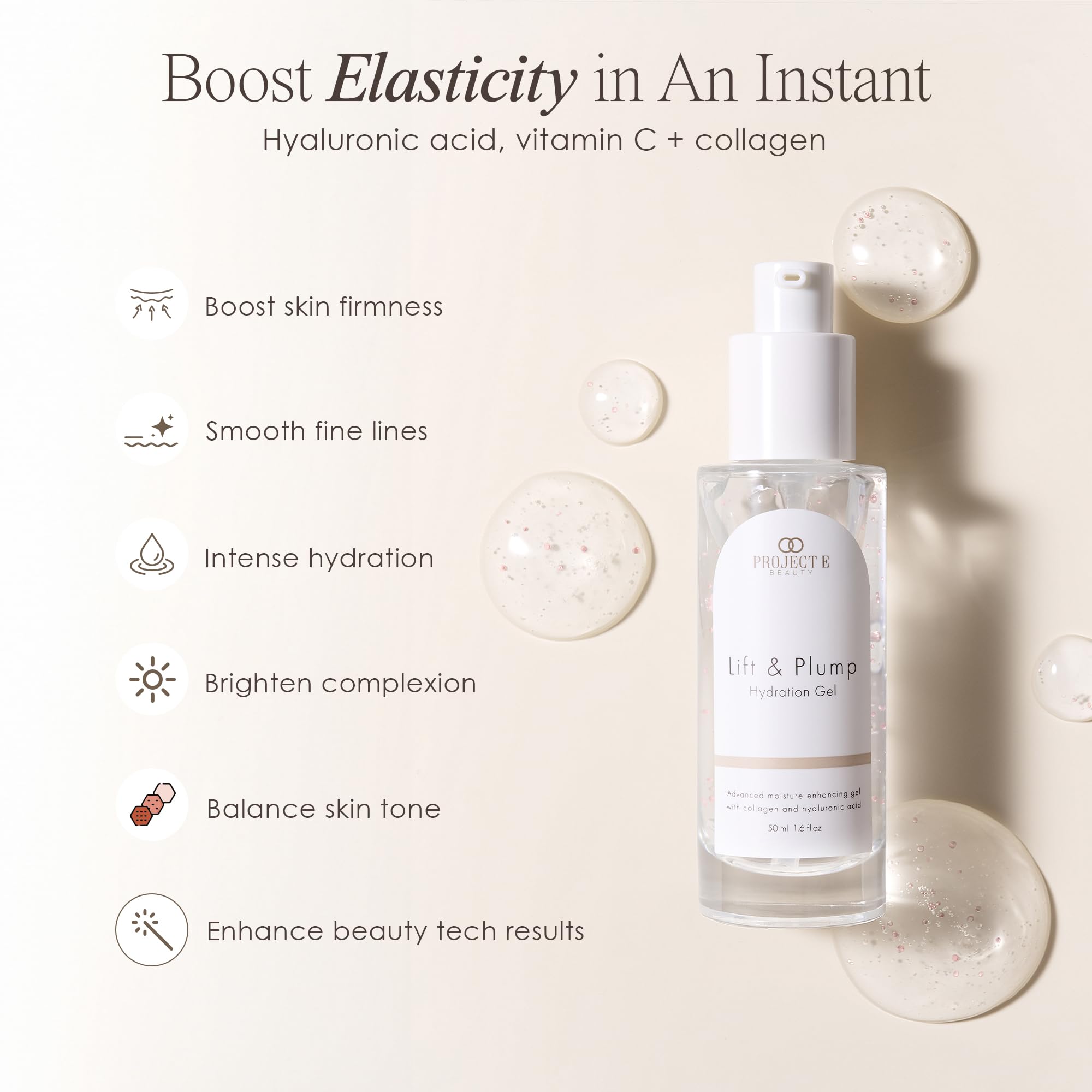 Lift &amp; Plump Hydration Gel by Project E Beauty - Project E Beauty