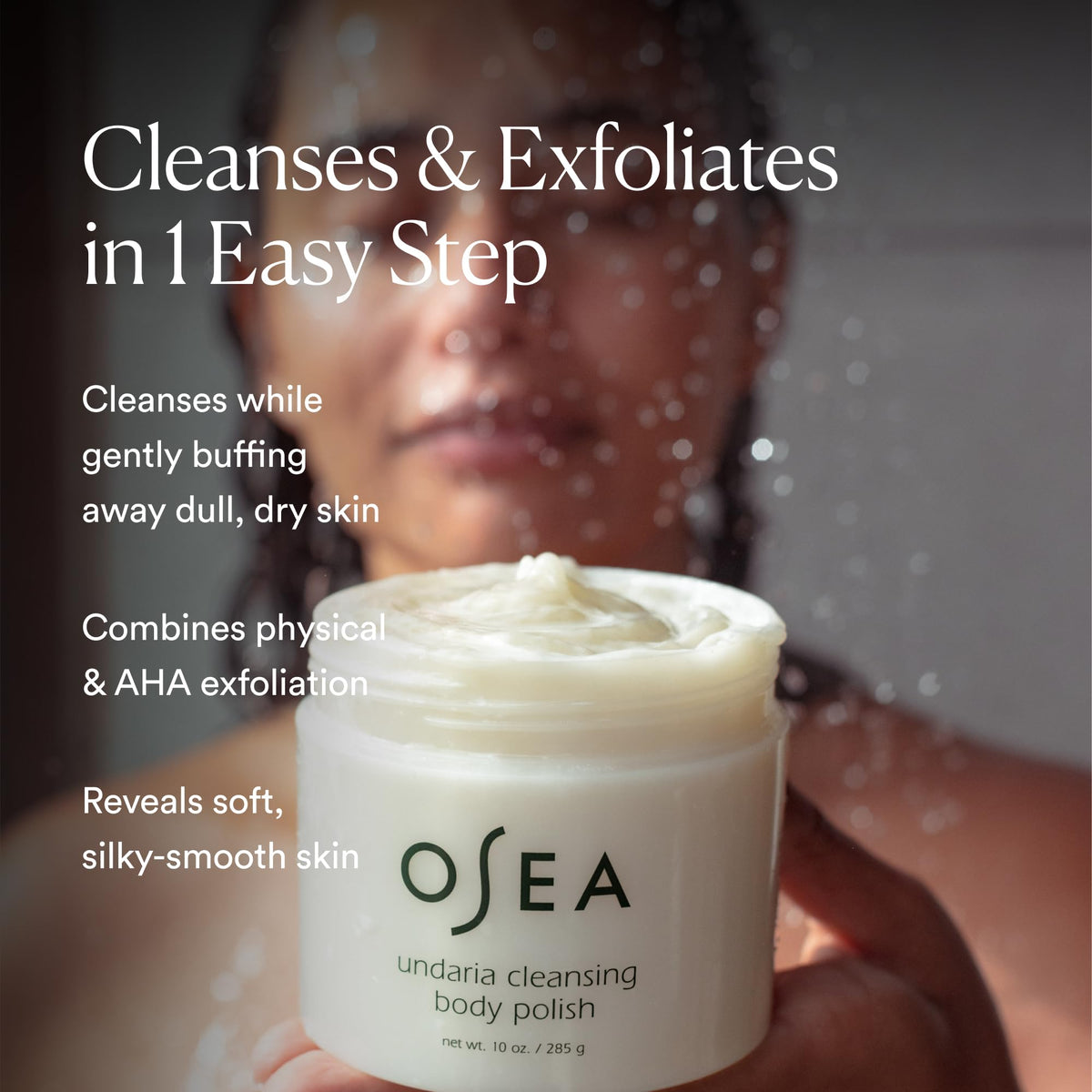 OSEA Undaria Cleansing Body Polish Dual Action AHA - OSEA Official Imagery - 3