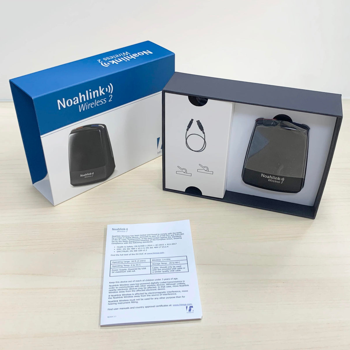 HIMSA Noahlink Wireless Bluetooth Hearing Aid Programmer - HIMSA Official Imagery - 5