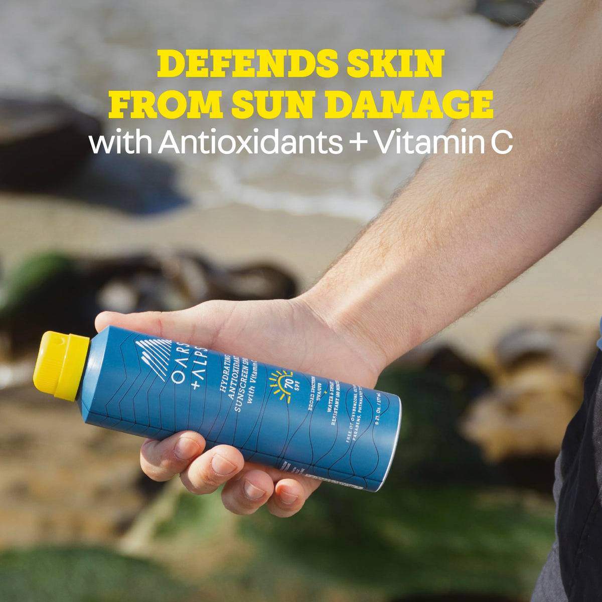 Oars Alps SPF 70 Body Sunscreen Spray Clear Lightweight 2pk - Oars + Alps Official Imagery - 5