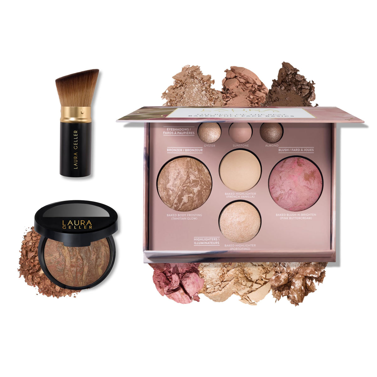 LAURA GELLER Baked Starter Kit Balance n Brighten Powder - LAURA GELLER NEW YORK Official Imagery - 2