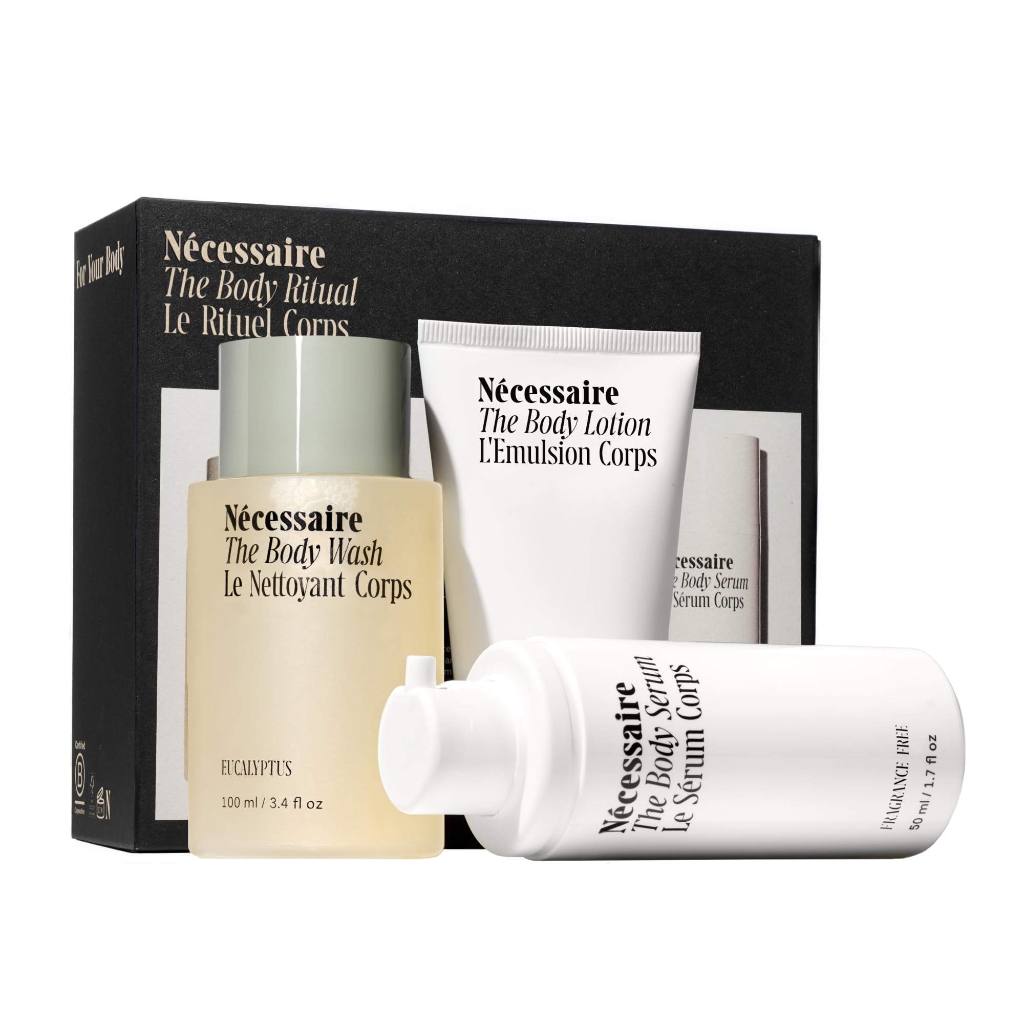 The Body Ritual Kit Eucalyptus Travel Body Care Set - Nécessaire Official Imagery - 2