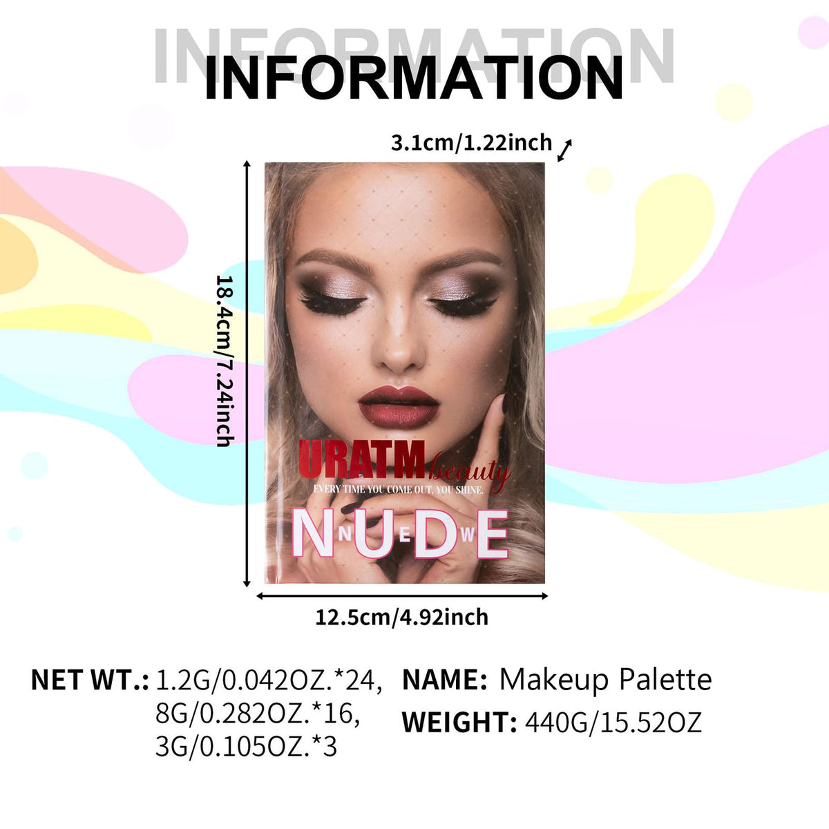 Joyeee All in One Makeup Kit Full Makeup Set 24 Eyeshadow - Joyeee Official Imagery - 7