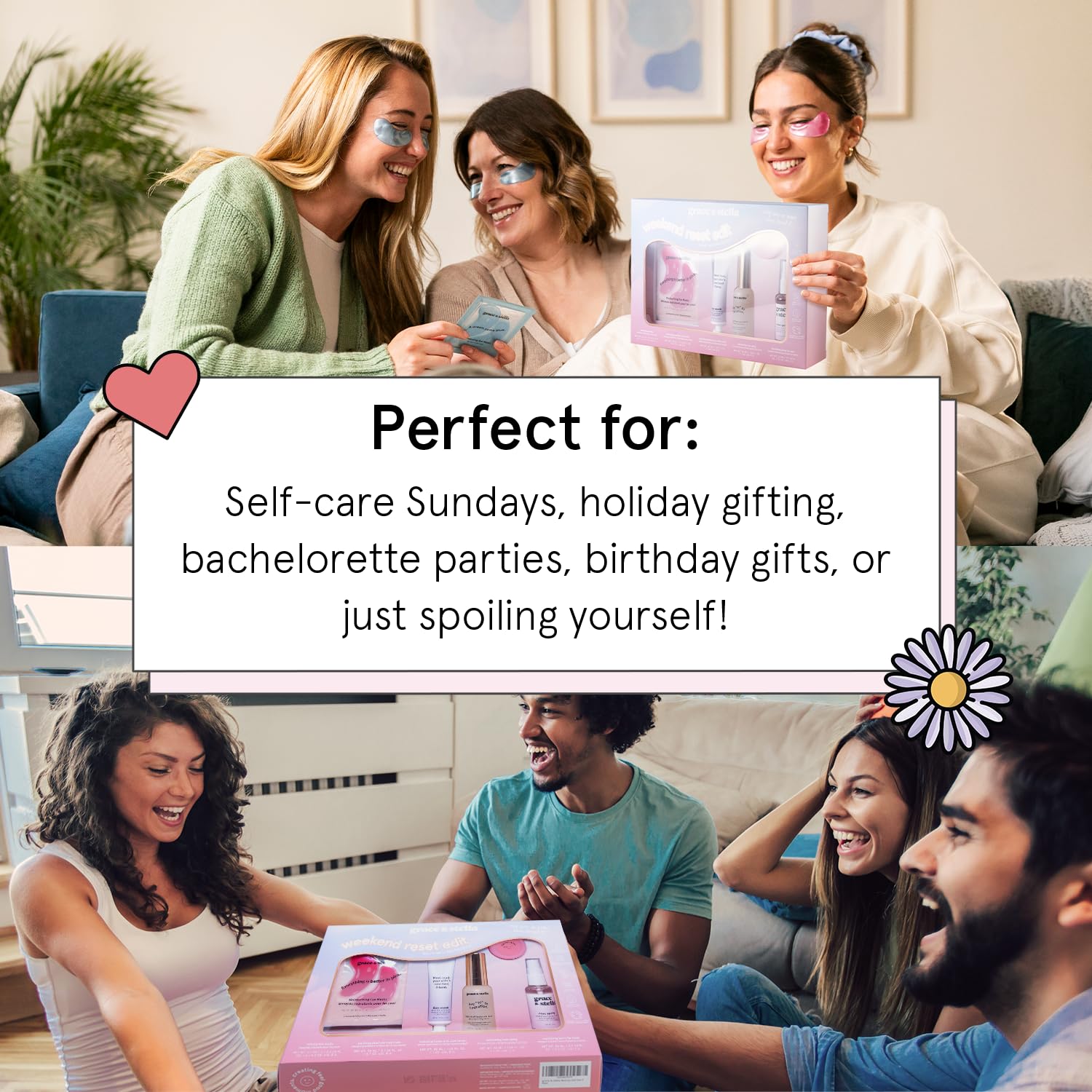 grace & stella Award Winning Skin Care Set - Gift Set for Women - grace & stella Official Product View 3