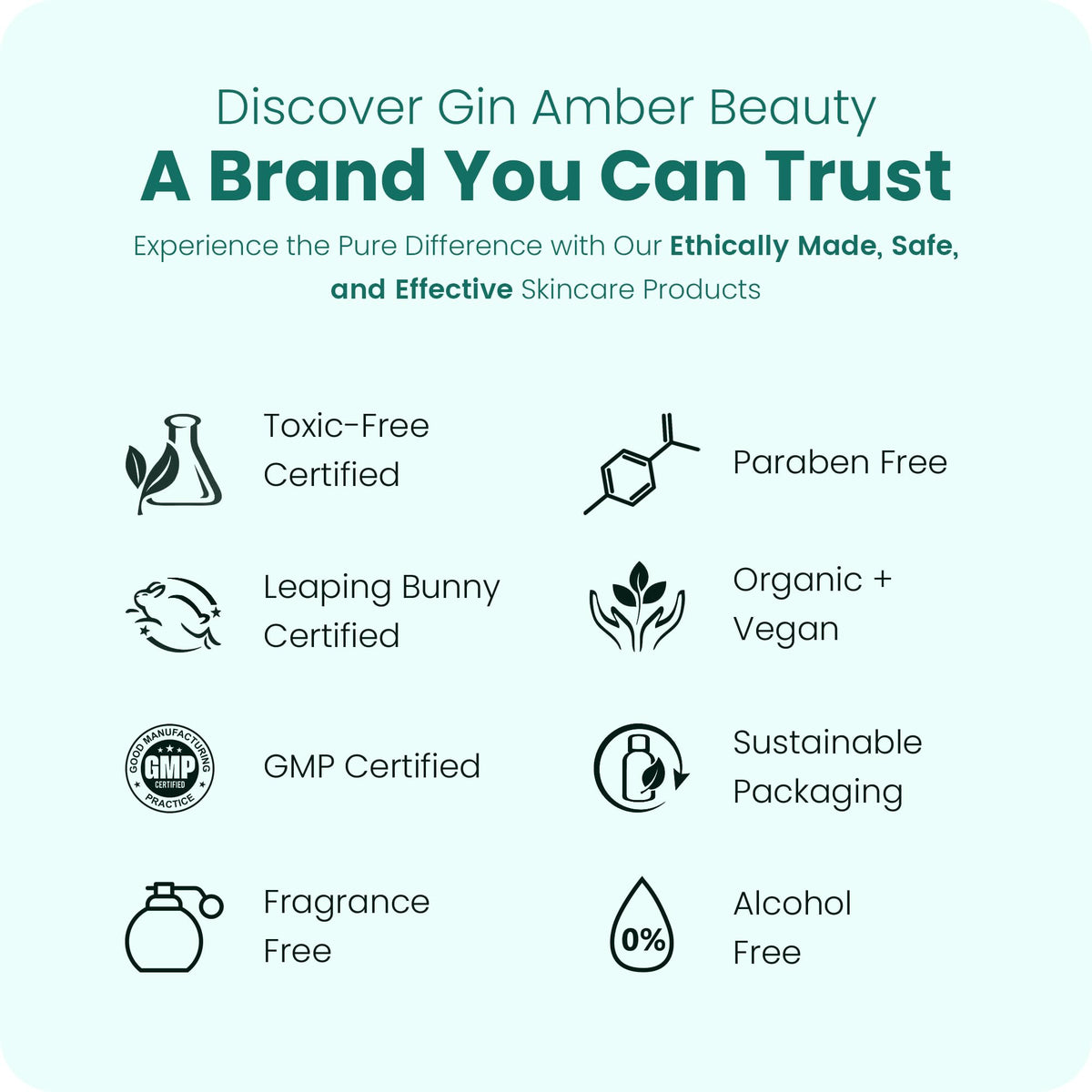 Gin Amber Beauty Mineral Tinted SPF 25 - Gin Amber Beauty LLC Official Imagery - 4