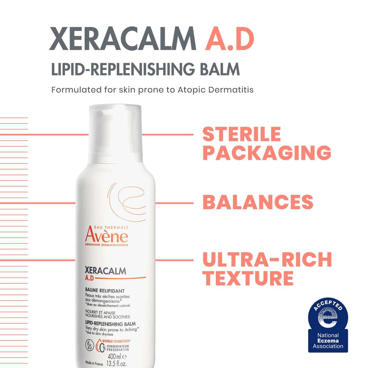 Av ne XeraCalm A D Lipid Replenishing Balm - Eau Thermale Avène Official Imagery - 3
