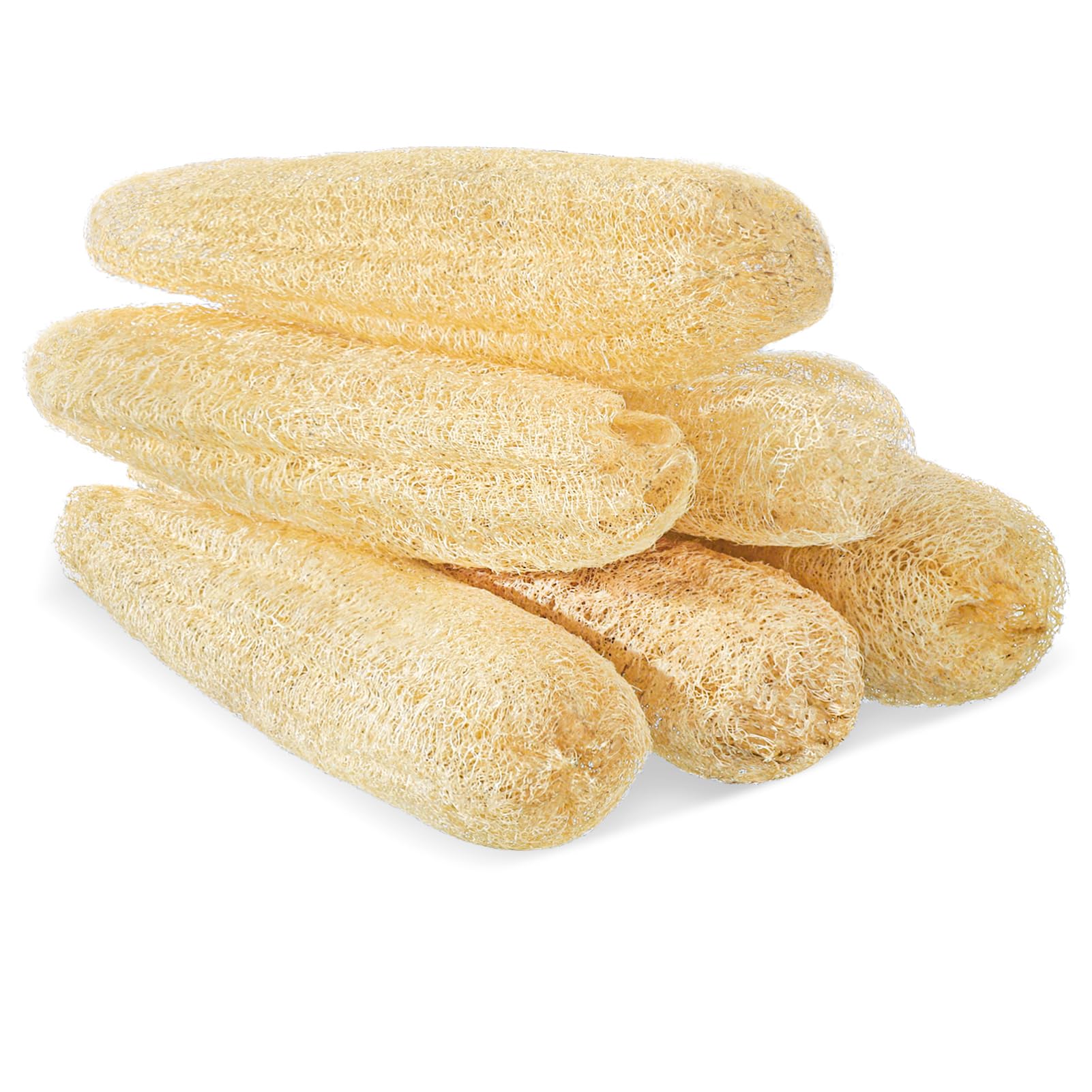 ZhouBoat Natural Loofah Sponge 13.8 - 15.7 Inches Women - ZhouBoat Official Product View 1