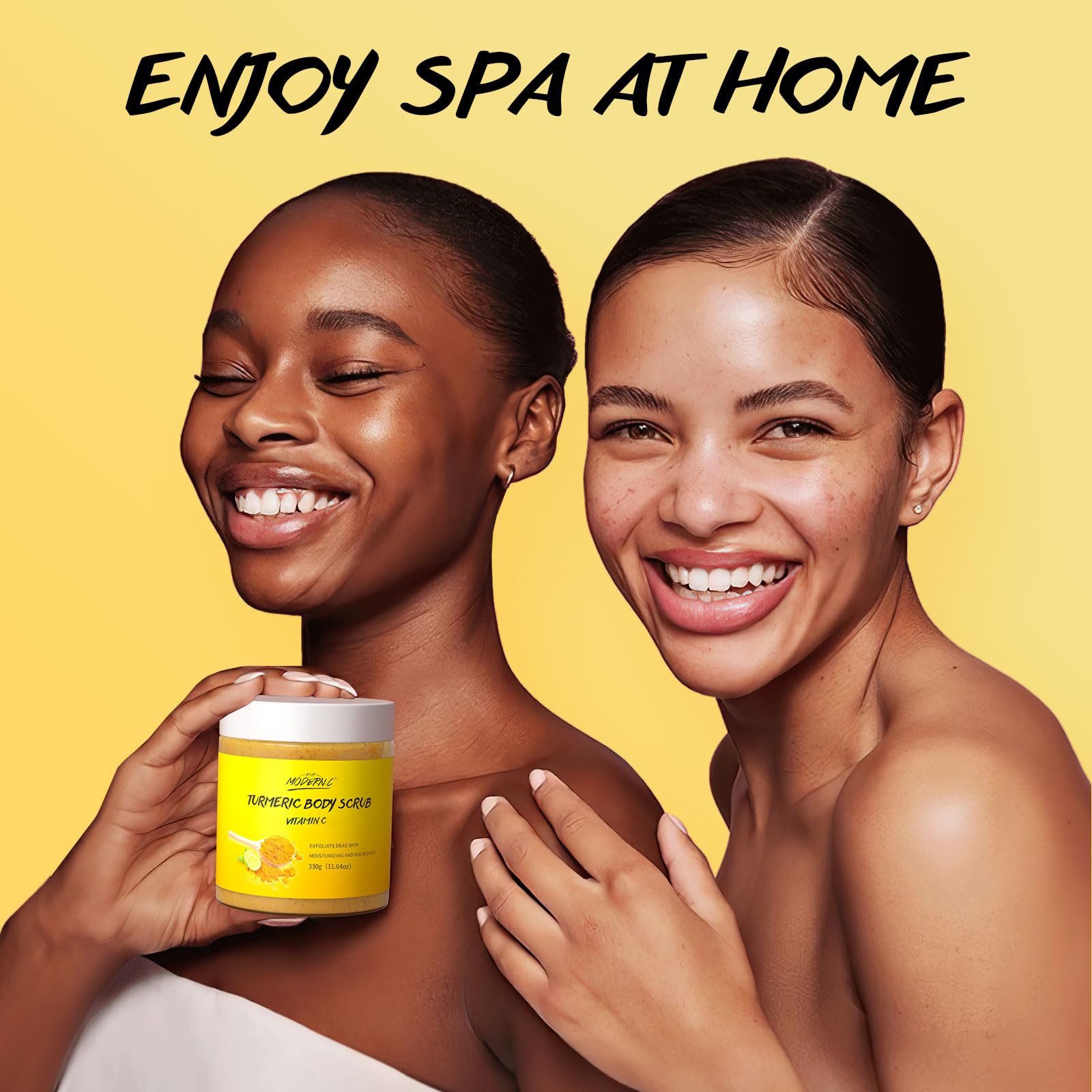 POP MODERN.C Turmeric & Vitamin C Body Scrub 10 oz