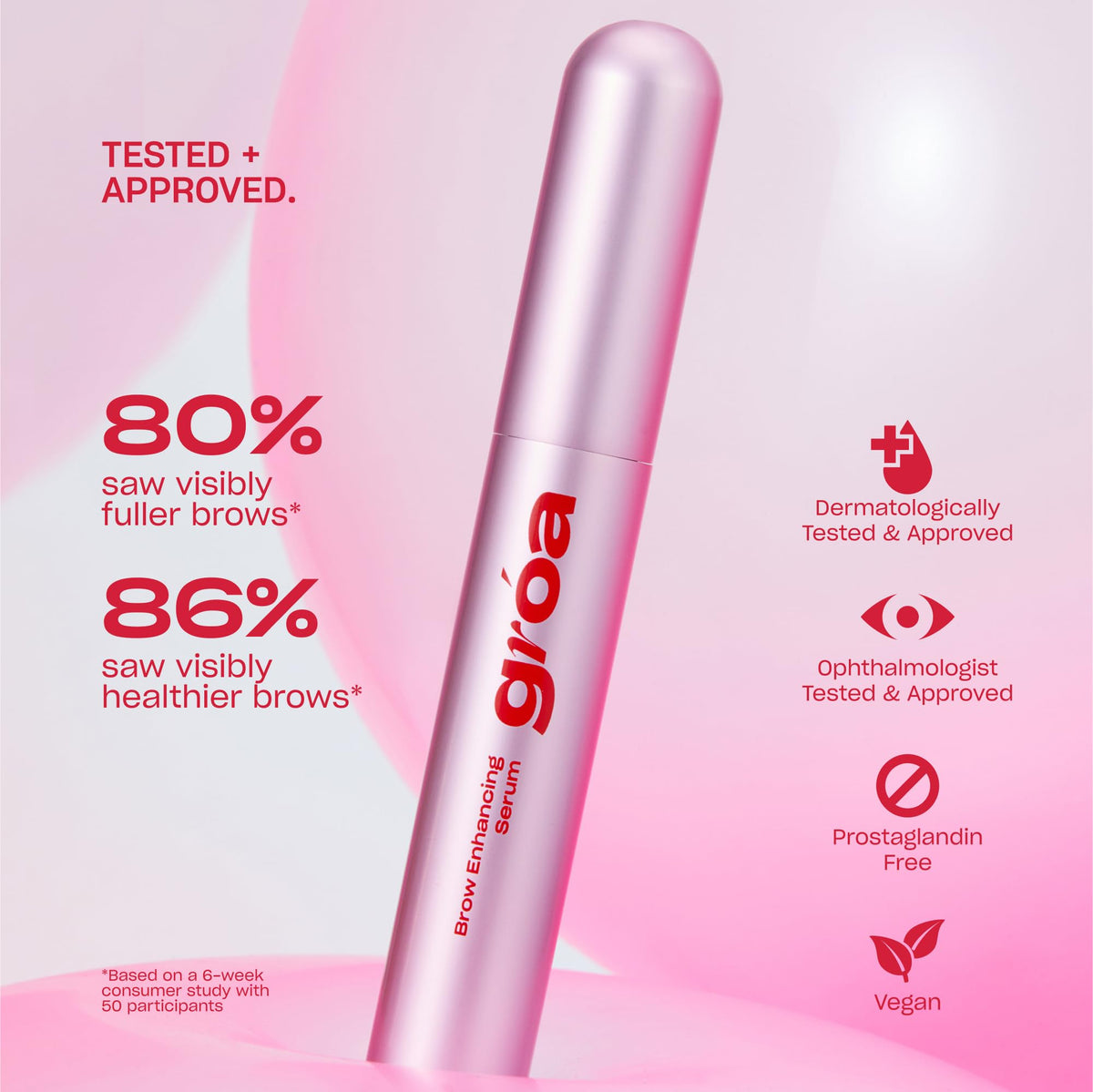 GR A Eyebrow Enhancing Serum Grow thicker and Healthier - gróa Official Imagery - 5