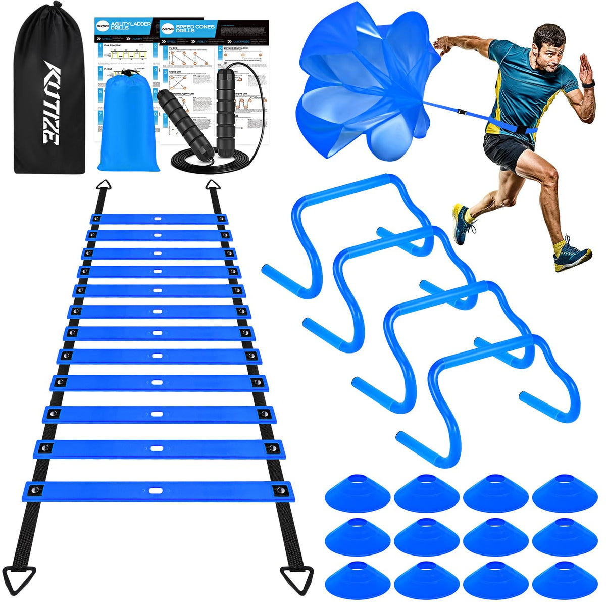 Agility Training Equipment Soccer Training Equipment Agility - KUTIZE Official Imagery - 2