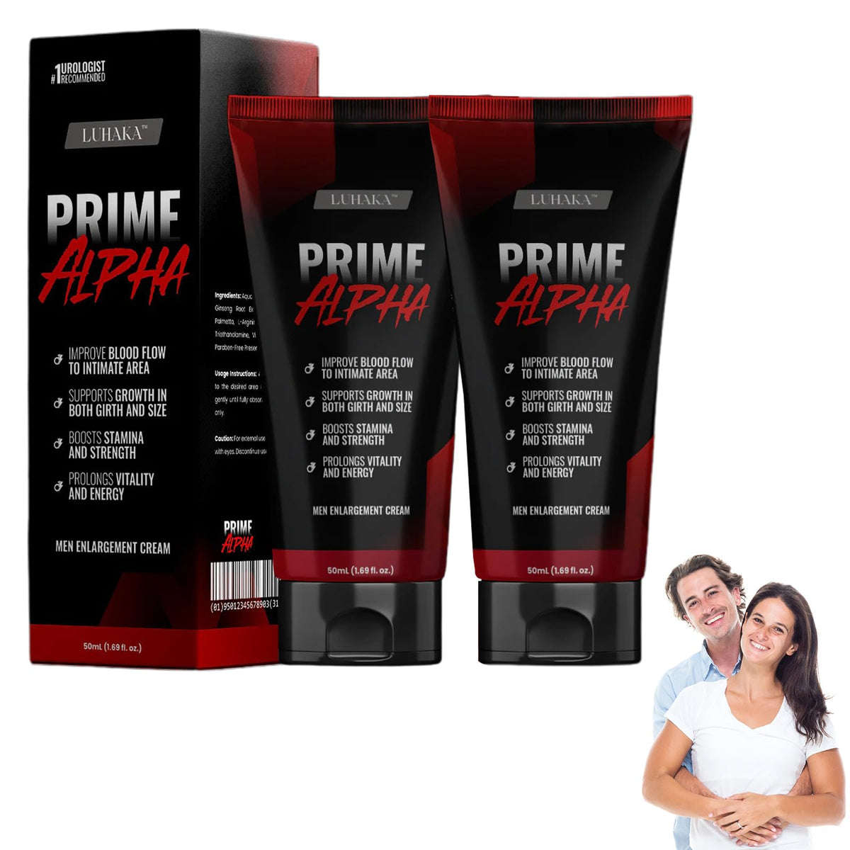 Prime Alpha Men Max Cream Men Body Cream - Luhaka Official Imagery - 6