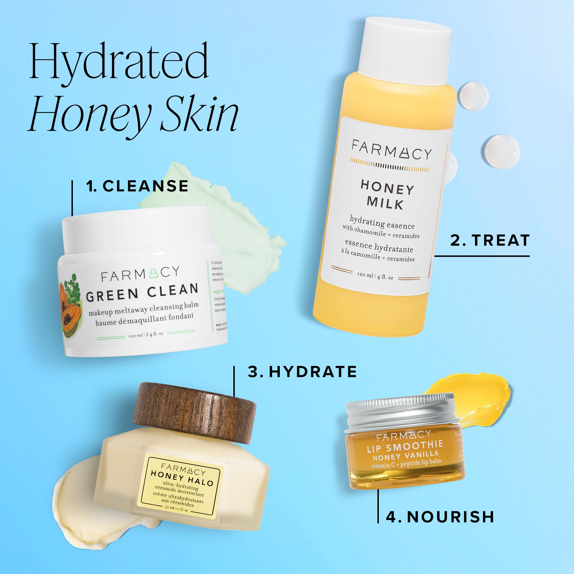 Farmacy Ceramide Face Moisturizer - Honey Halo Ultra Hydrating Fa - Farmacy Official Product View 10