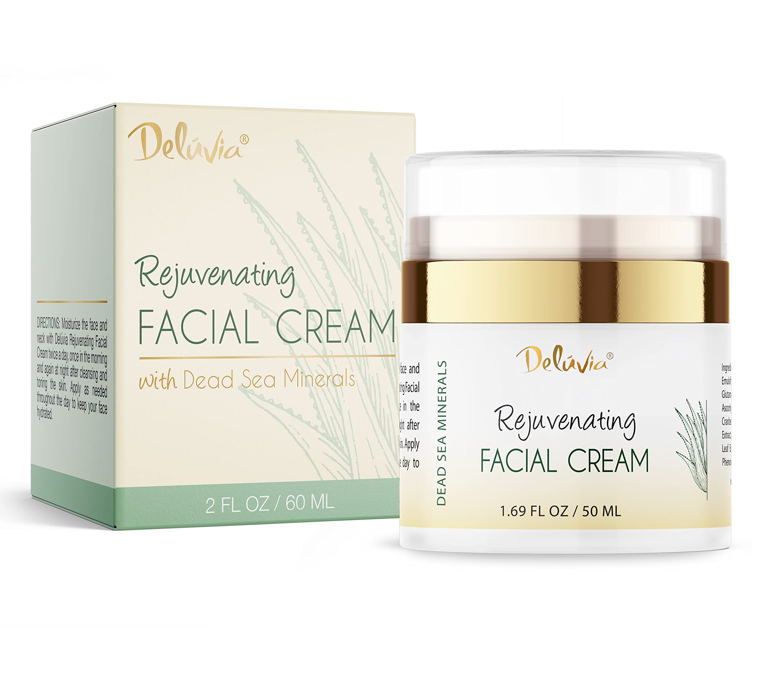 Deluvia Rejuvenating Facial Cream - DEL&Uacute;VIA