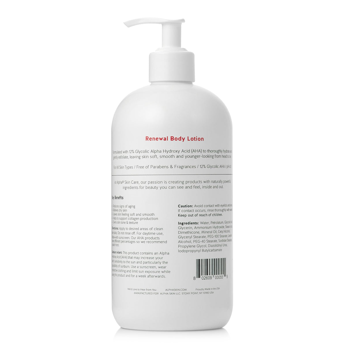 Alpha Skin Care Revitalizing Body Lotion 12 Glycolic AHA - Alpha Official Imagery - 7