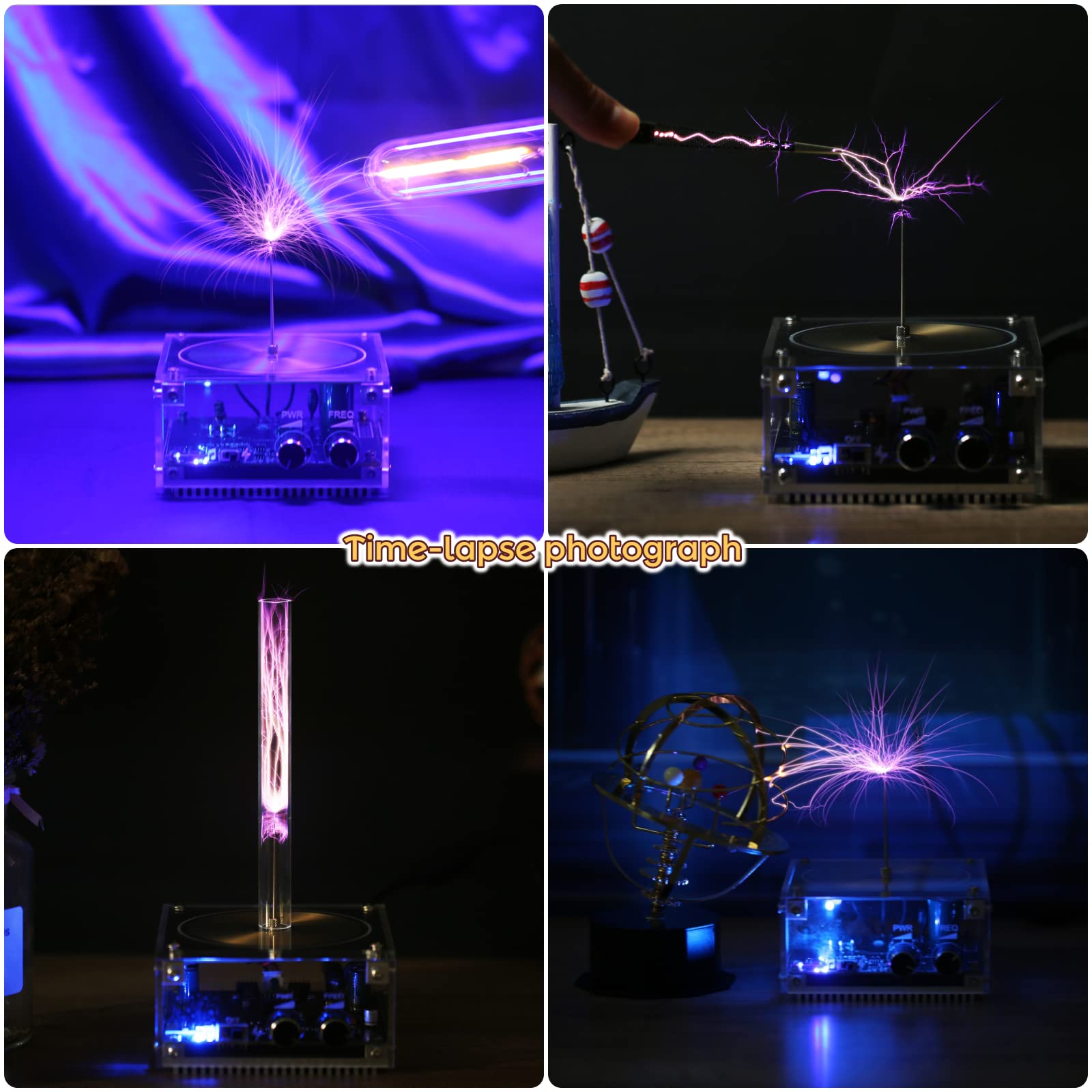 Joytech Bluetooth Music Tesla Coil Arc Plasma Loudspeaker Wireles by Joytech - Angle View 6