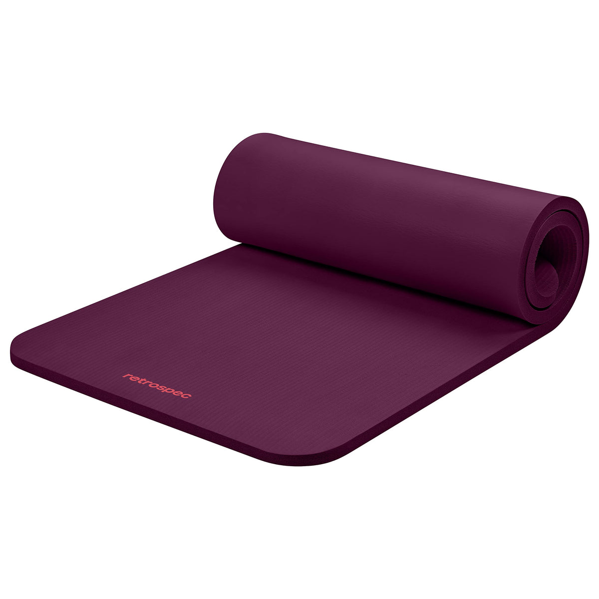 Retrospec Solana Yoga Mat 1 Thick w Nylon Strap for Men - Premium Selection Official Imagery - 1