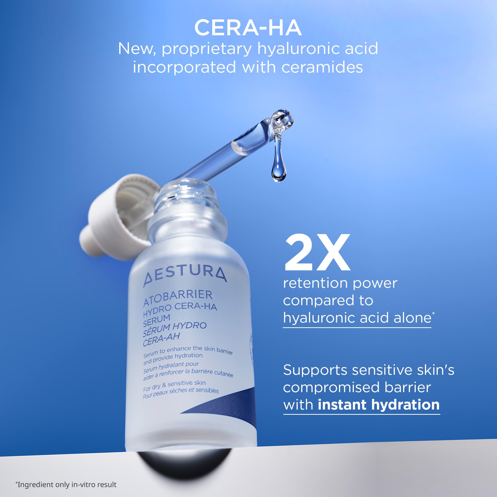 AESTURA ATOBARRIER365 Hydro CERA-HA Korean Face Serum with - AESTURA
