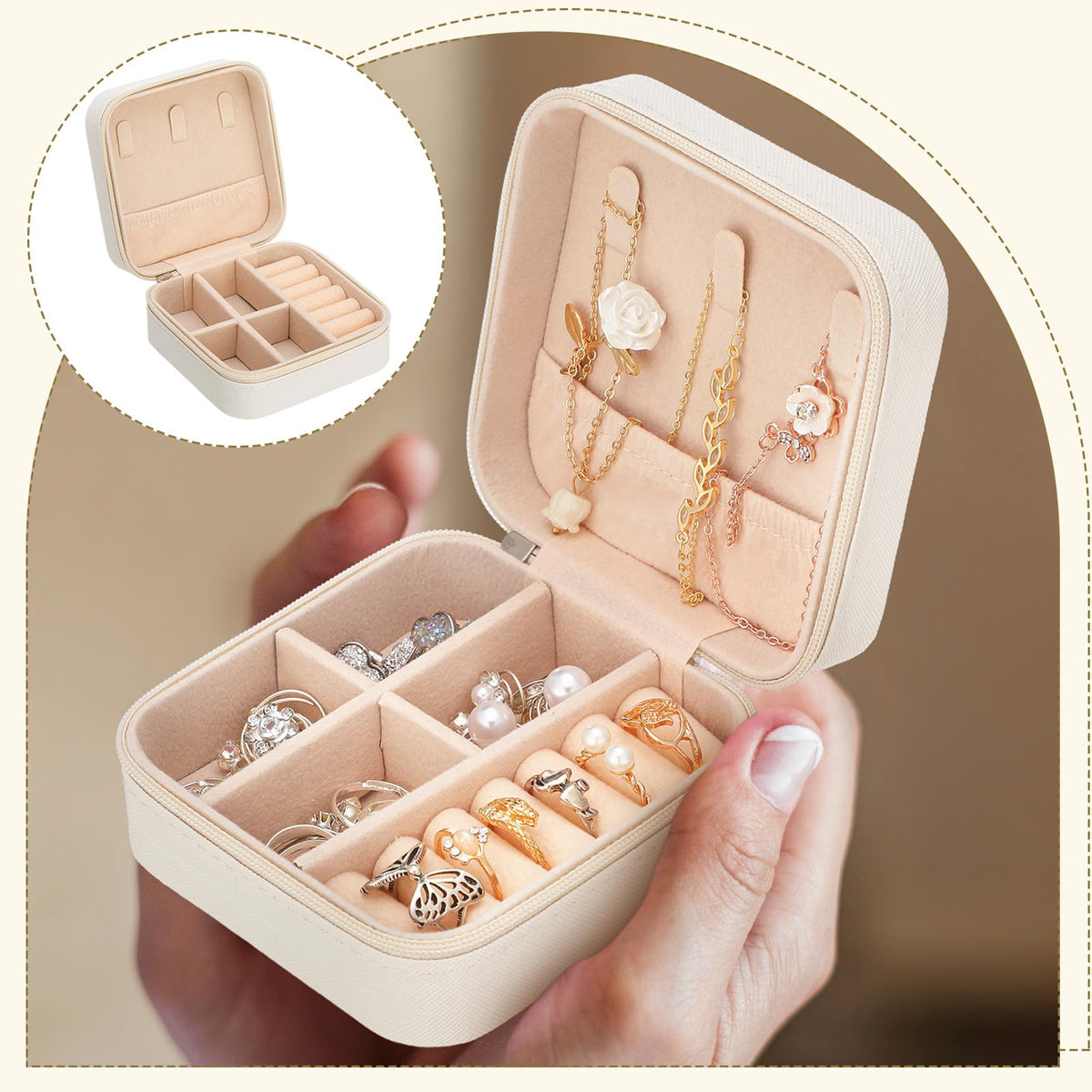 Colingmill 8 Pcs Bridesmaid Proposal Jewelry Box Gifts I Can - Colingmill Official Imagery - 7