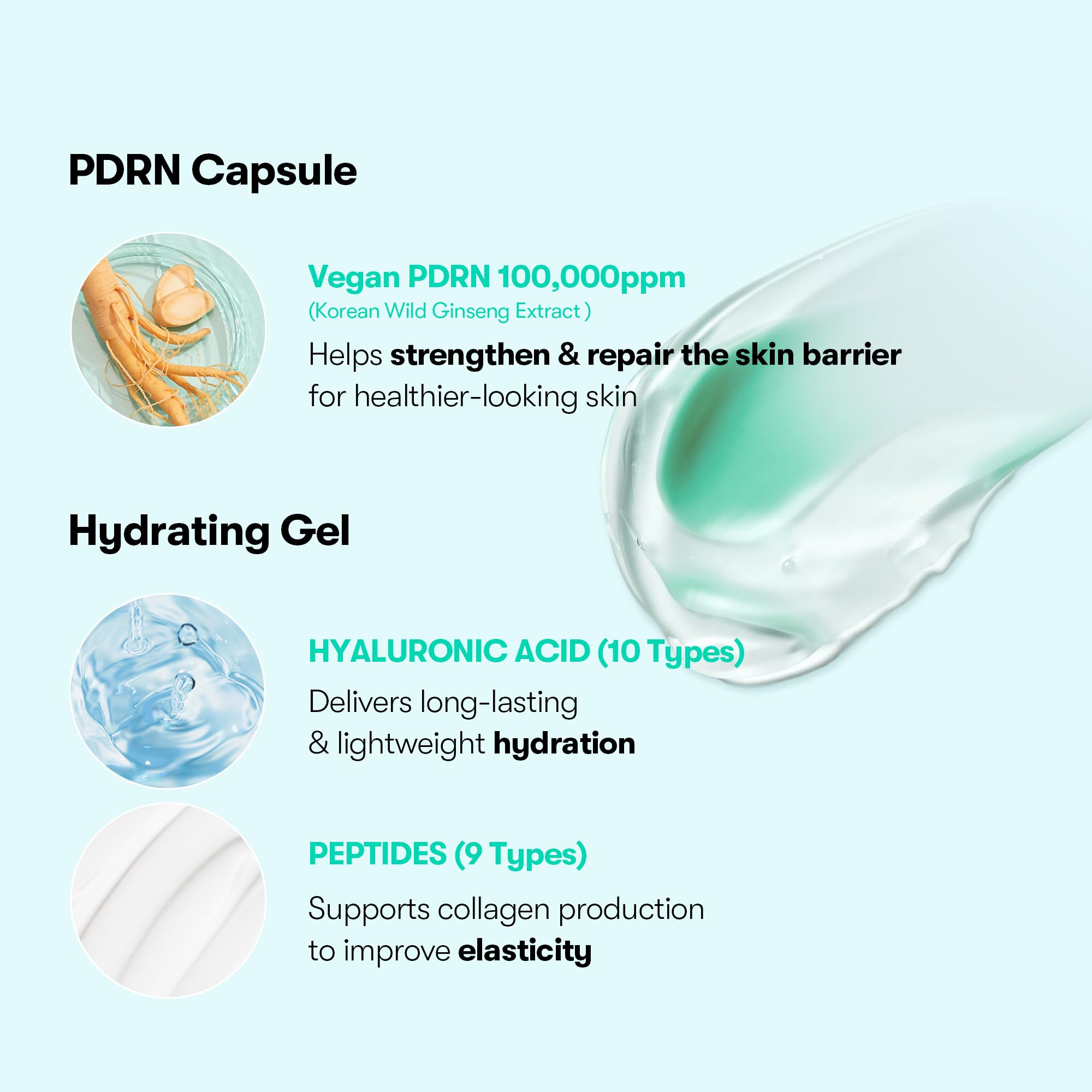 VT COSMETICS PDRN Capsule Cream 100, 1.69 fl. oz. - VT COSMETICS Official Product View 6