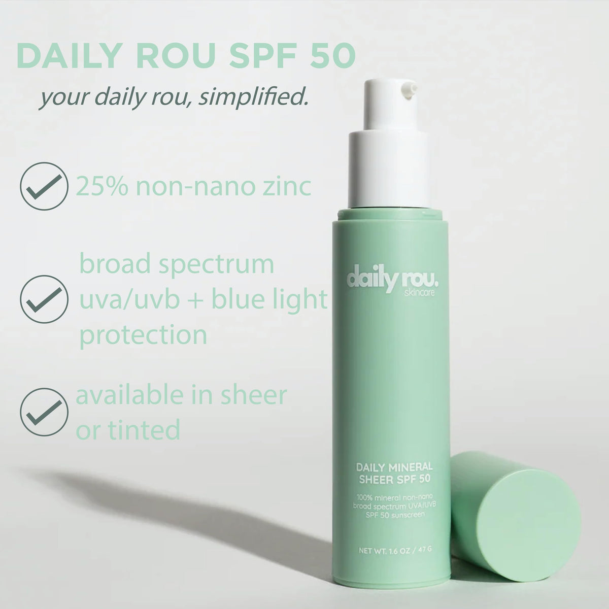 DailyRou Daily Mineral Skincare Hydrating Brightening Face - Daily Rou Official Imagery - 5