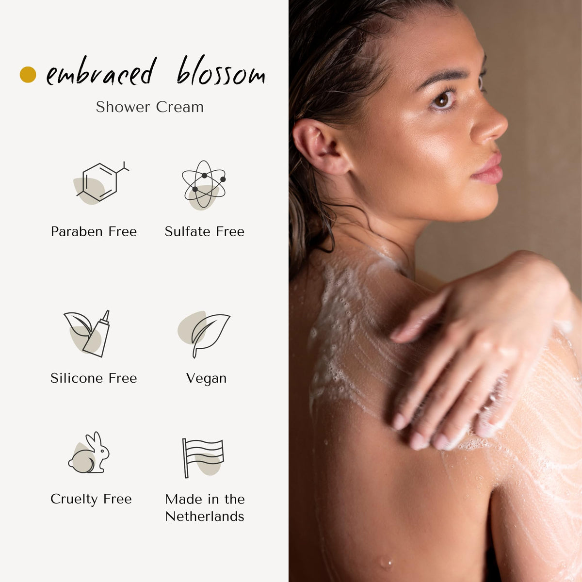Embraced Blossom Shower Cream 200 ml - ERA TUA Official Imagery - 4