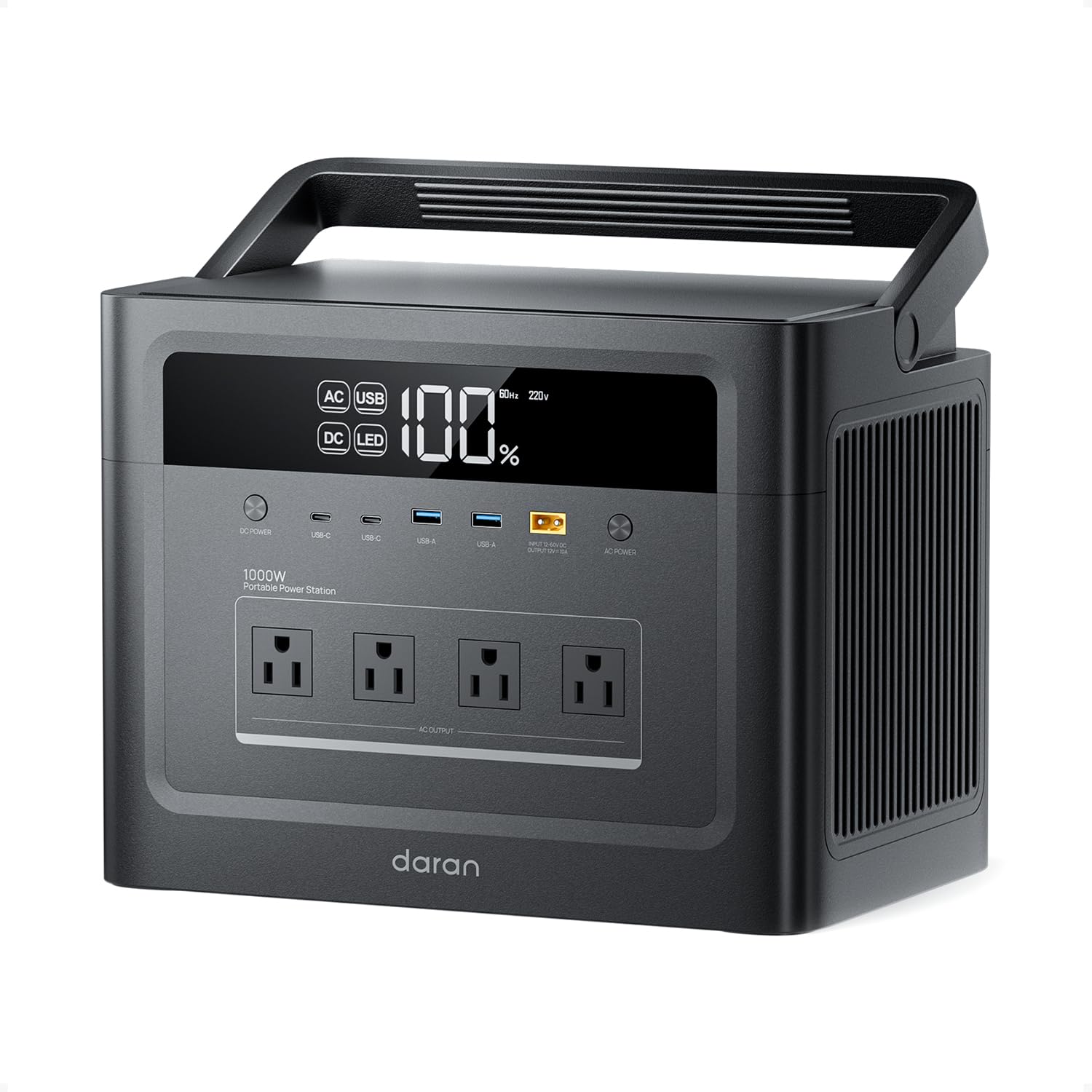DaranEner Portable Power Station 350W  Solar Generator 230.4Wh/11 - DaranEner Official Product View 8