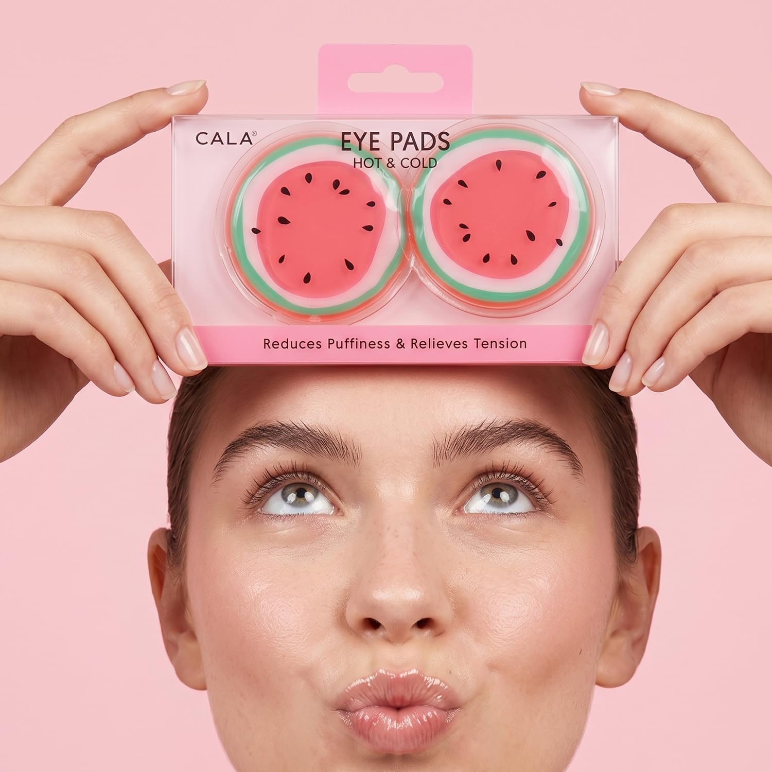 CALA Hot & Cold Eye Pads (Watermelon)