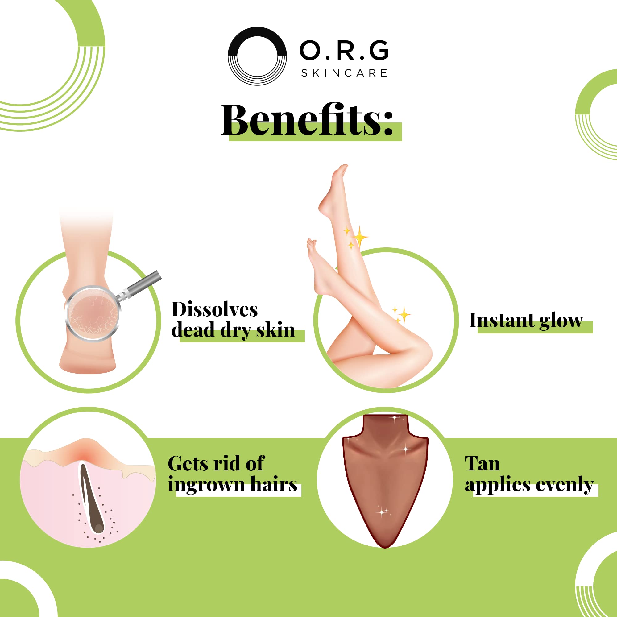 O.R.G. Skincare O.R.G Skincare Mineral Peel Body Exfoliator - Beauty Body Peel - O.R.G. Skincare Official Product View 5